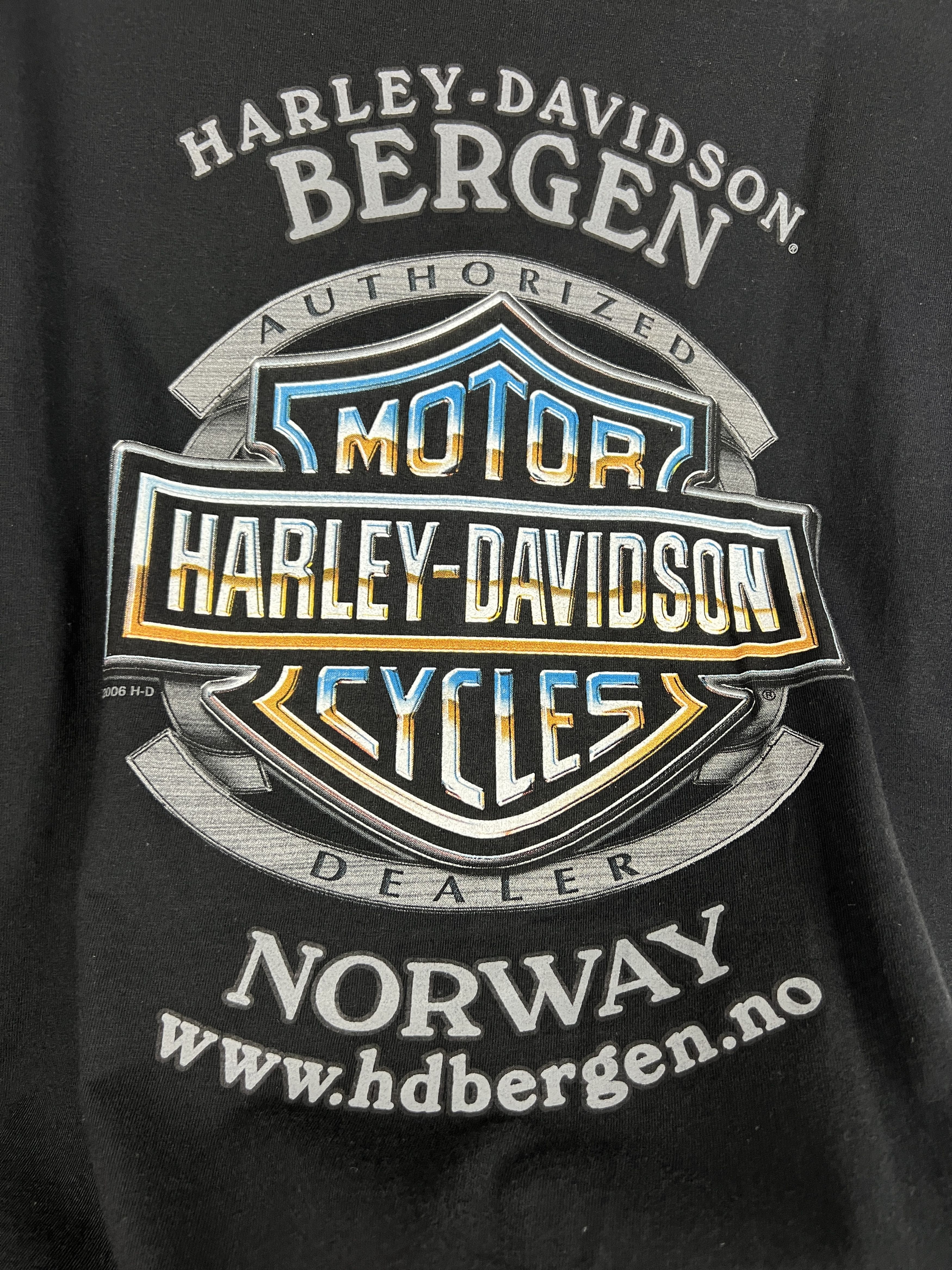 Harley Davidson Norway Over Print Long Sleeve Shirt Jersey Size 3XL Size US XXL / EU 58 / 5 - 10 Thumbnail