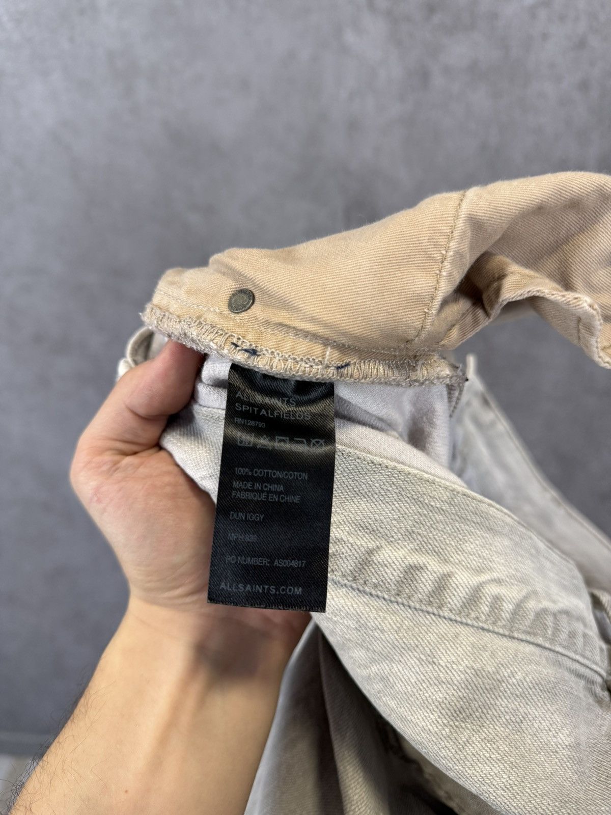 Allsaints Allsaints vintage designer jeans Size US 36 / EU 52 - 10 Thumbnail