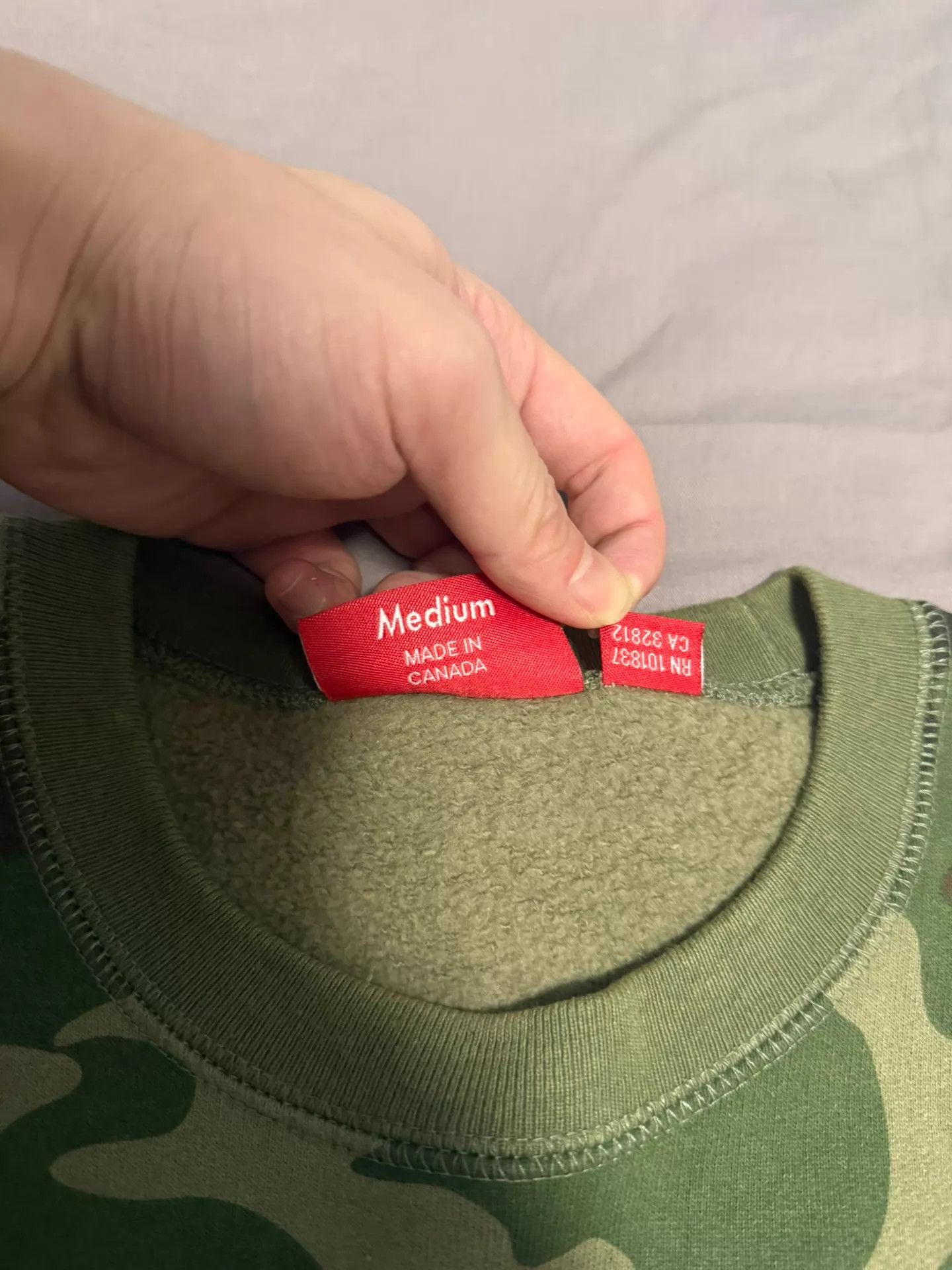 Supreme Supreme 15fw woodland camo box logo crewneck M Size US M / EU 48-50 / 2 - 4 Thumbnail
