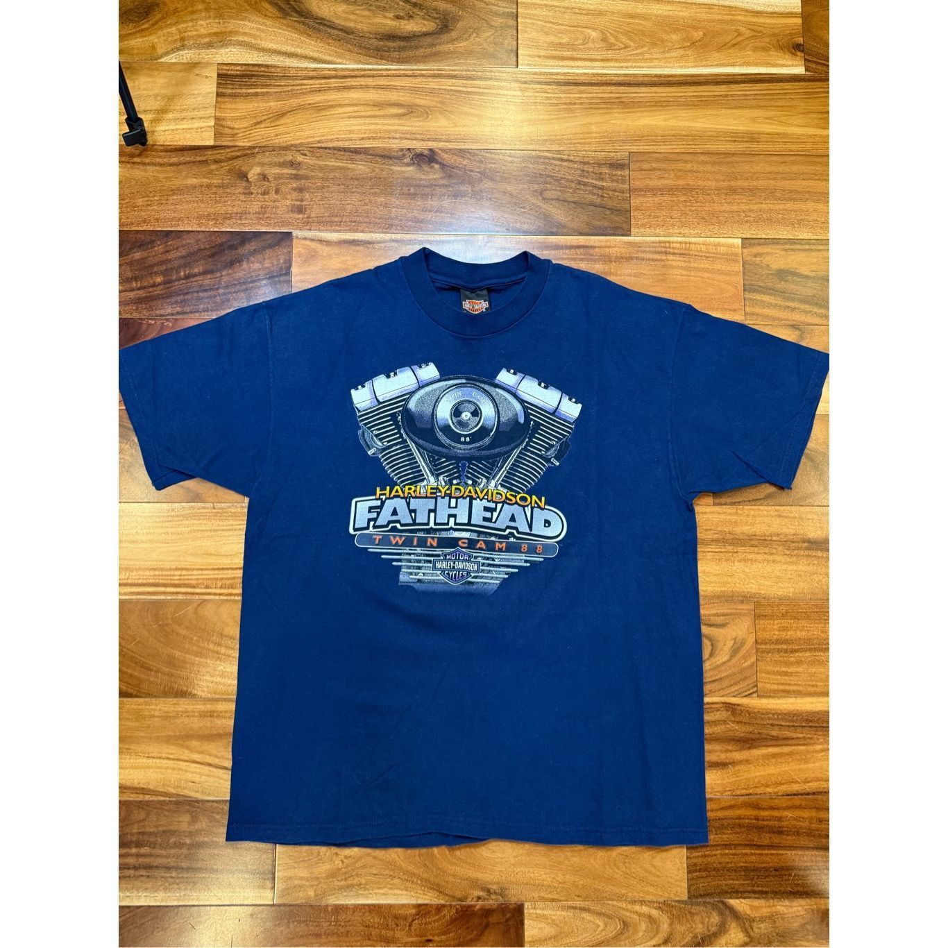 Harley Davidson Size XL - Vintage 1996 Harley Davidson Fathead Twin Cam 88 B Size US XL / EU 56 / 4 - 1 Thumbnail