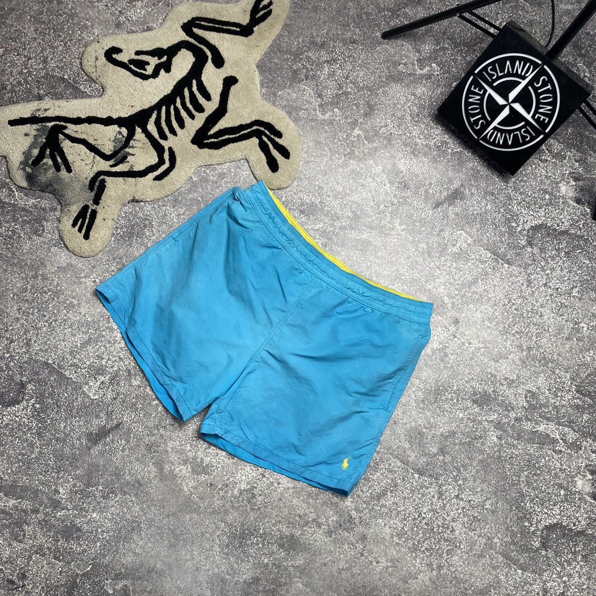 Vintage Men’s Polo Ralph Lauren Small logo basic swimwear shorts Size US 36 / EU 52 - 1 Thumbnail