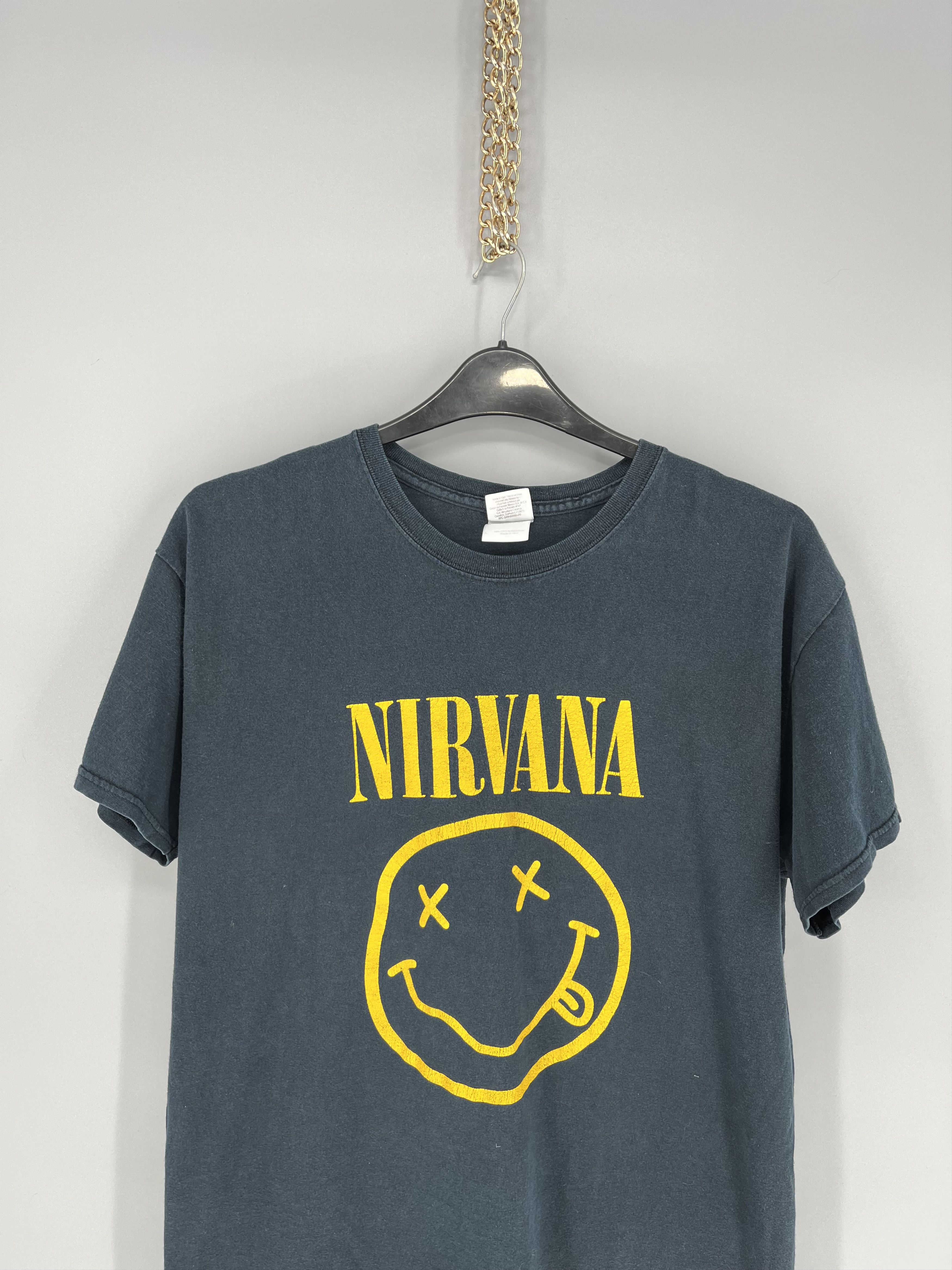 Band Tees Vinyage Y2K Nirvana Band Tee Black Size US L / EU 52-54 / 3 - 6 Thumbnail