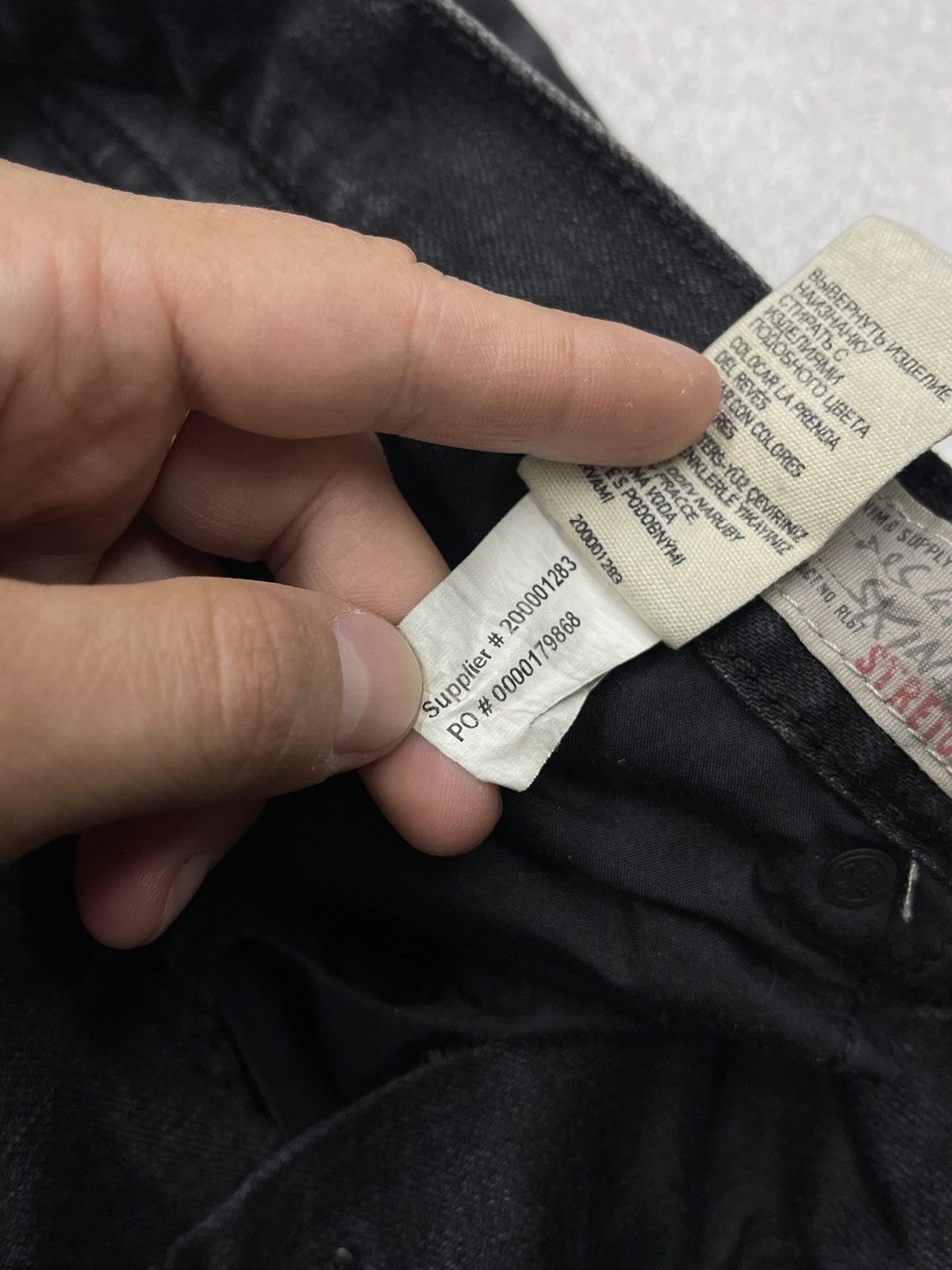 Denim & Supply Ralph Lauren Vintage Polo Ralph Lauren Denim Supply Graham Jeans Black Size US 34 / EU 50 - 13 Thumbnail