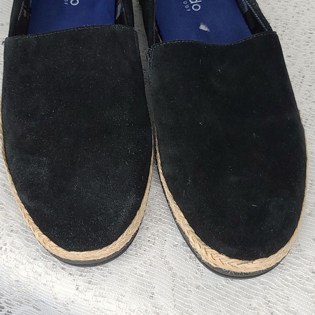 Blondo Blondo leather black waterproof slip on boat shoes size 9.5 Size US 9.5 / IT 39.5 - 2 Thumbnail
