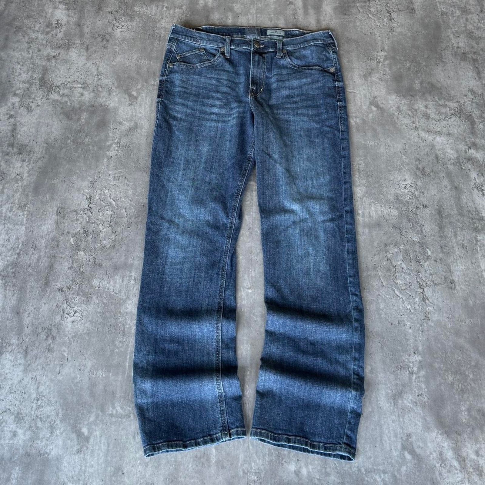Rock & Republic × Vintage Crazy Y2K Rock & Republic Skater Grunge Opium Denim Jeans Size US 36 / EU 52 - 2 Thumbnail