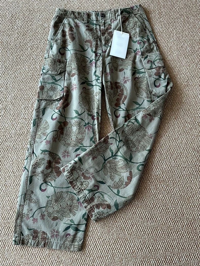 Our Legacy Our Legacy size48 Floral printed work pants Size US 32 / EU 48 - 6 Thumbnail