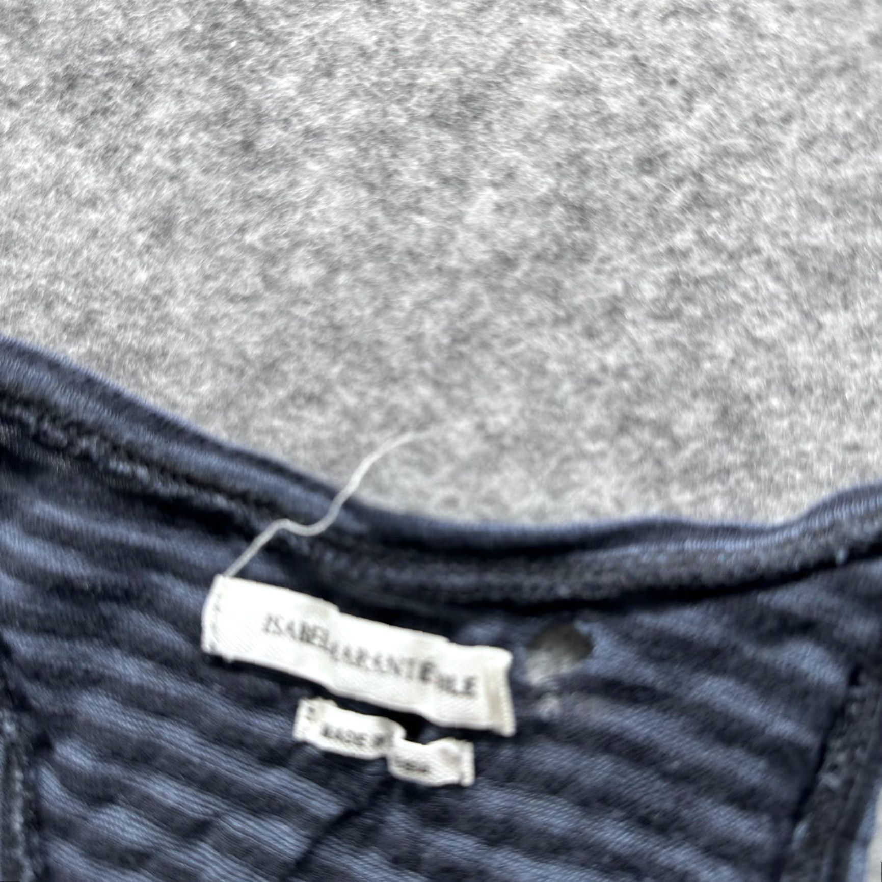 Vintage Isabel Marant Etoile Tank Top Womens Medium Blue Stripe Racerback Asym Hem Size M / US 6-8 / IT 42-44 - 7 Thumbnail
