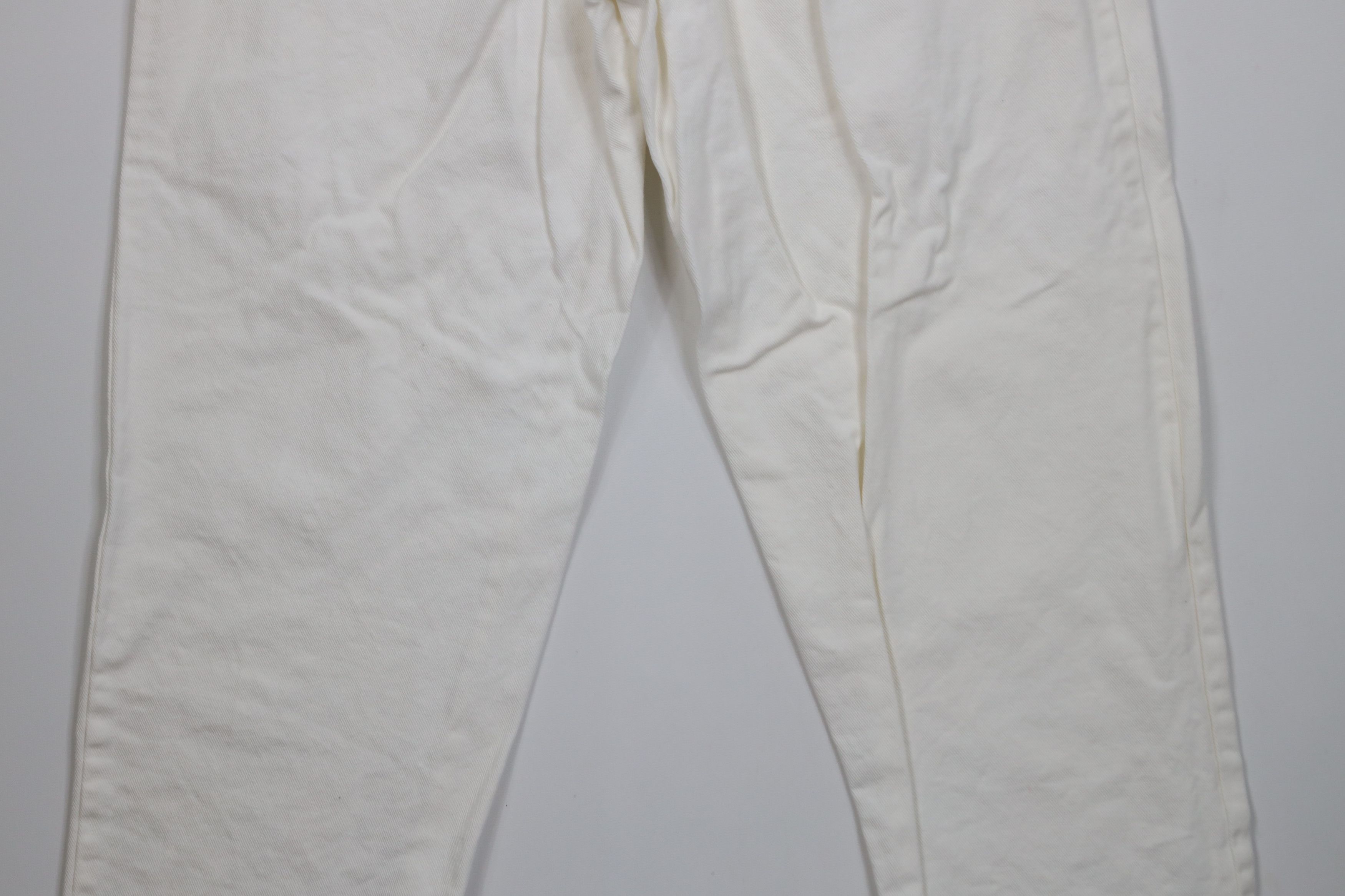 Vintage Vintage 80s 90s StreetwearTapered Leg Jeans White Cotton USA Size 40" / US 18 - 10 Thumbnail