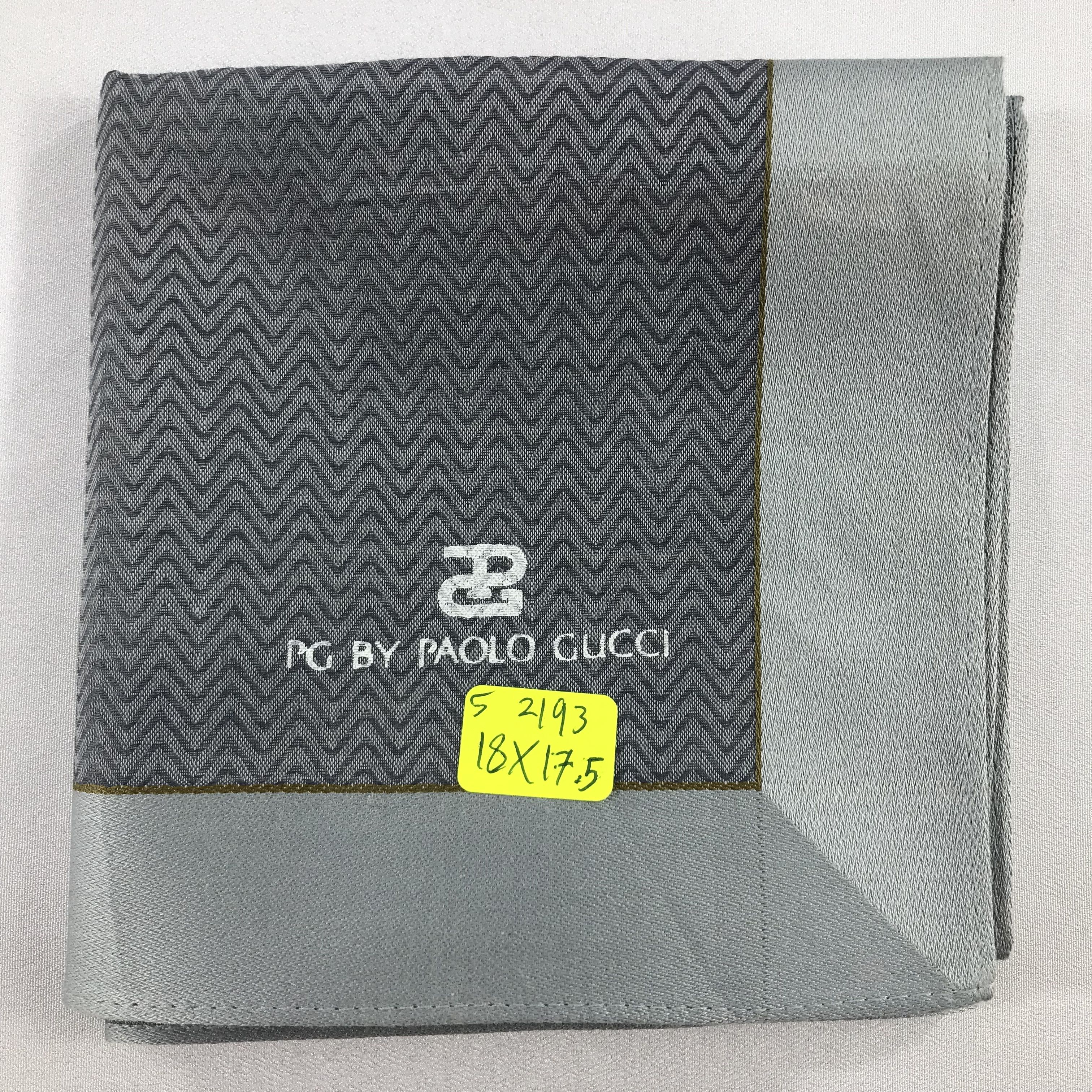Paolo Gucci × Vintage Paolo Gucci Bandana / Handkerchief / Neckerchief - S2193 Size ONE SIZE - 5 Thumbnail