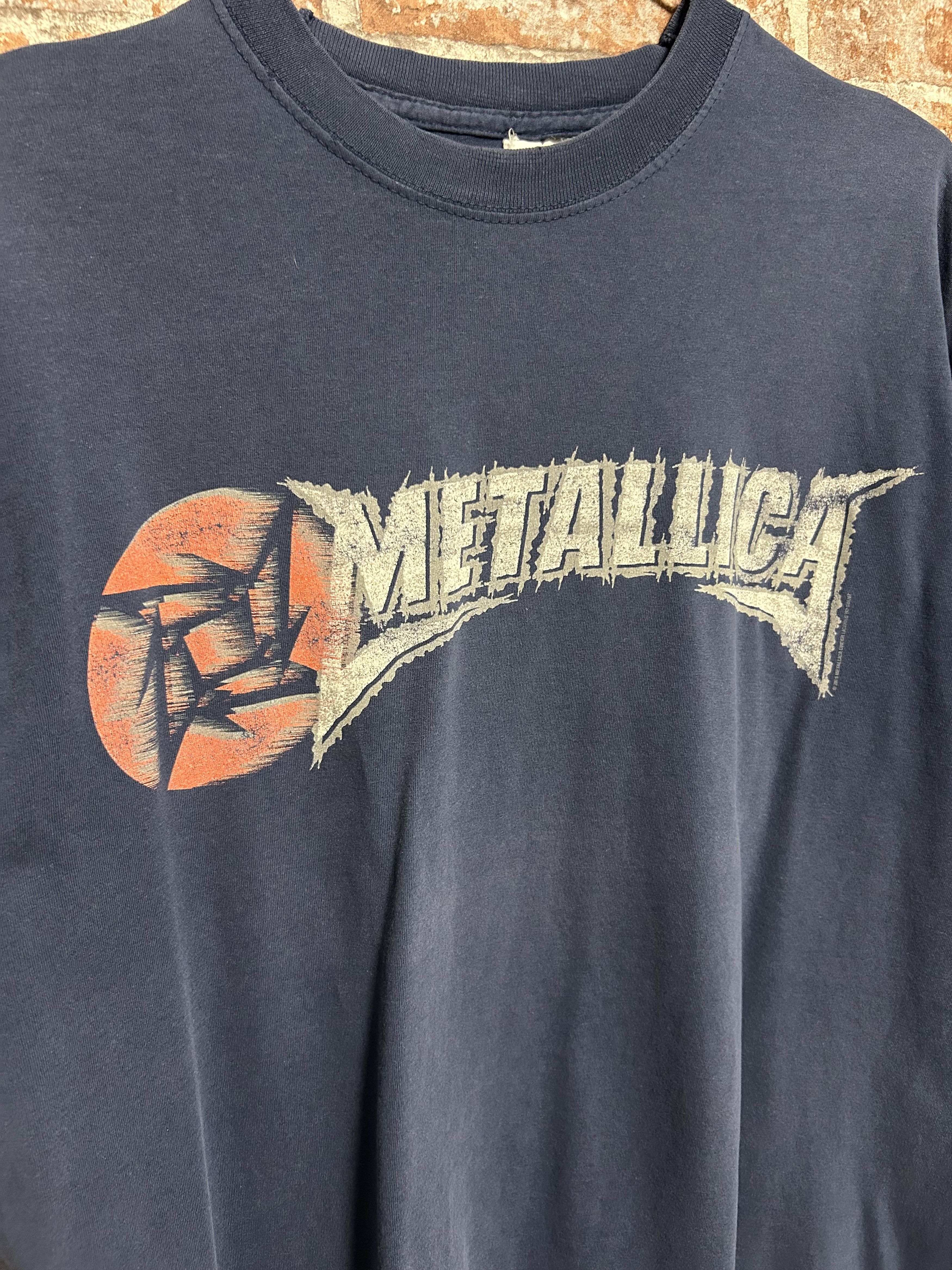 Band Tees Vintage 2003 Metallica Rock Band T-shirt Size US L / EU 52-54 / 3 - 3 Thumbnail