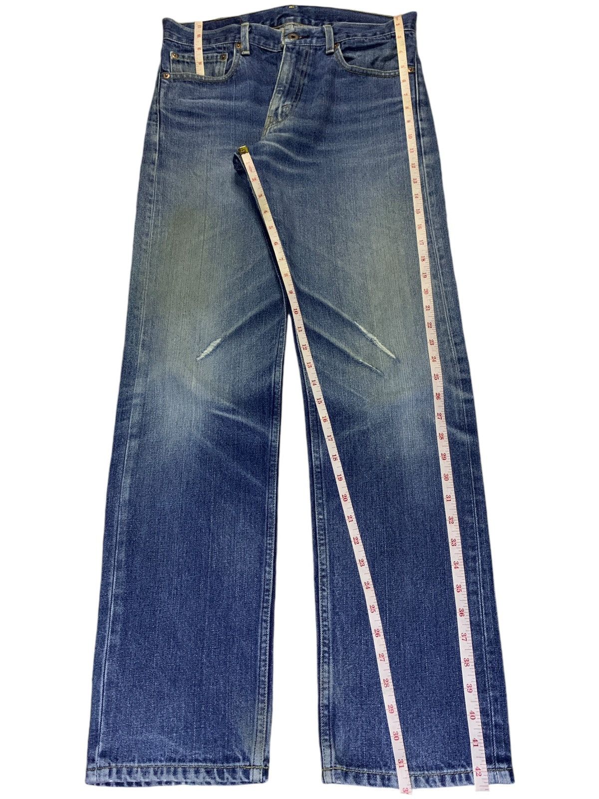 Levi's SALES🔥Vintage 90s Levis 532 Faded Wash Distressed Jeans Size US 32 / EU 48 - 13 Thumbnail