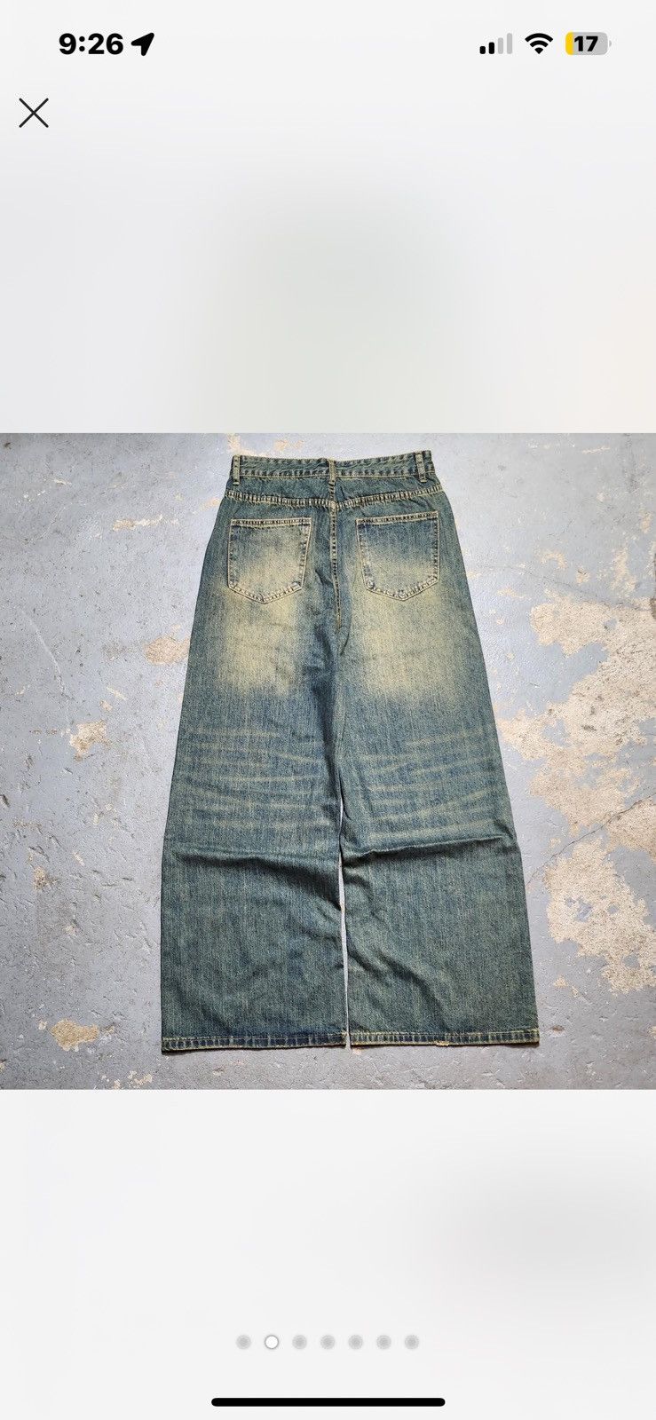Other beautiful baggy y2k jeans Size US 30 / EU 46 - 2 Thumbnail
