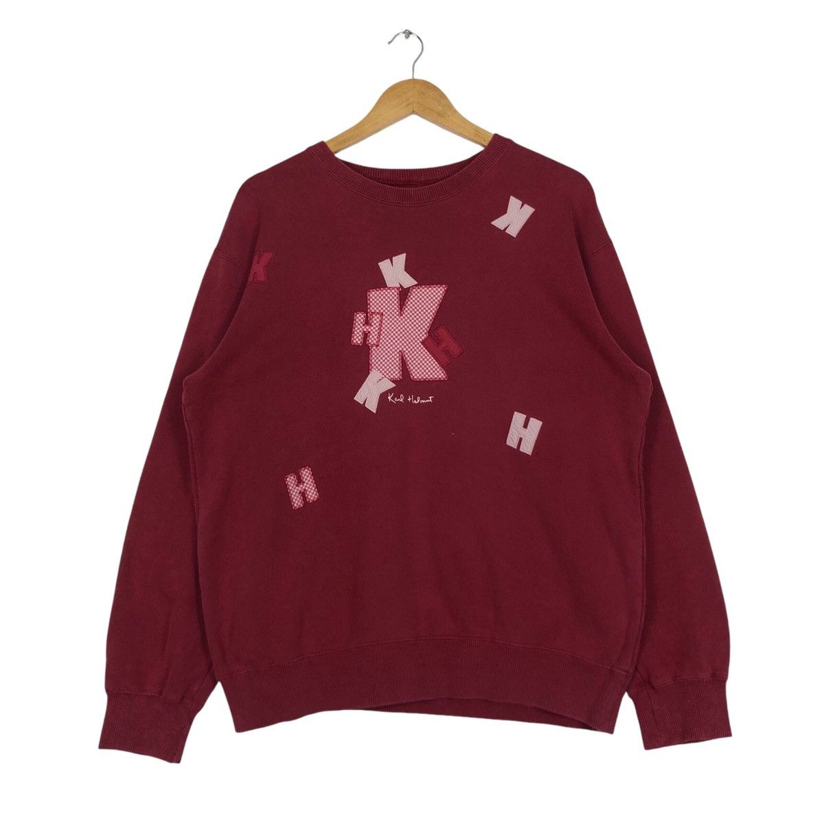 Japanese Brand × Karl Helmut × Vintage Vintage Karl Helmut Sweatshirt Medium Size US M / EU 48-50 / 2 - 1 Thumbnail