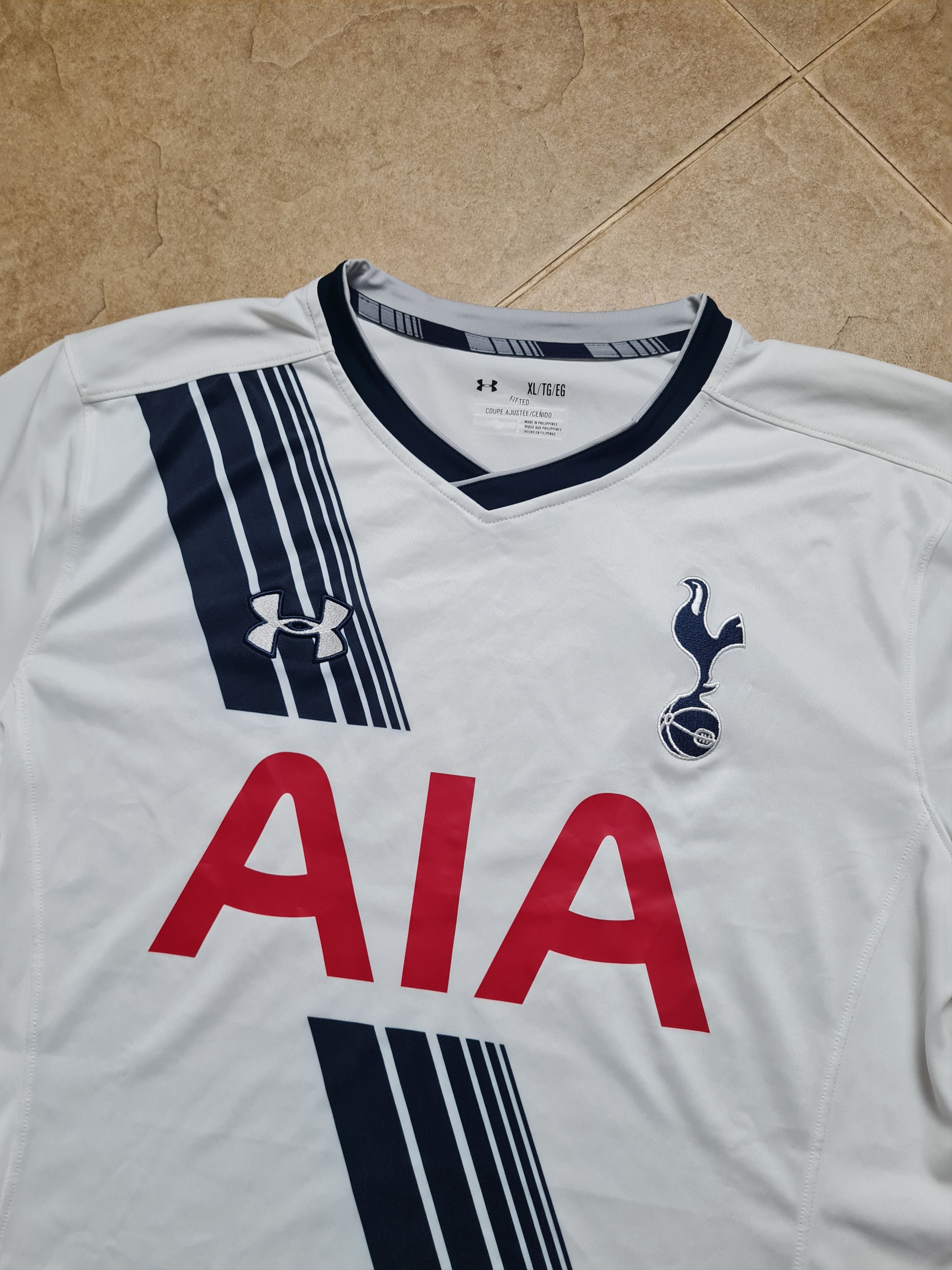 Under Armour TOTTENHAM UNDER ARMOUR 2015/2016 FOOTBALL HOME JERSEY XL Size US XL / EU 56 / 4 - 10 Thumbnail