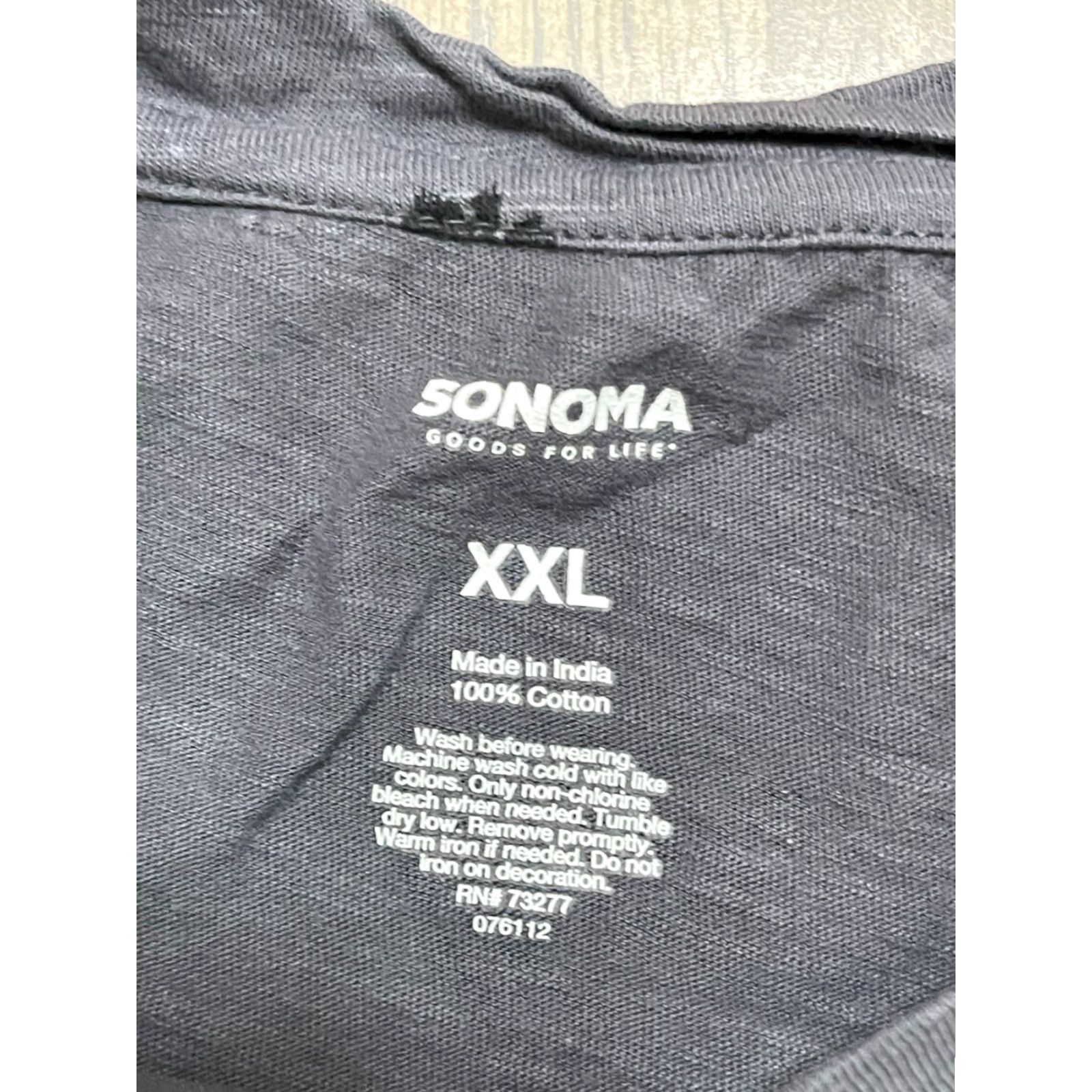 Vintage Sonoma Shirt Women's Size XXL Grey Black Floral Long Sleeve Shirt Size XXL / US 16-18 / IT 52-54 - 5 Thumbnail