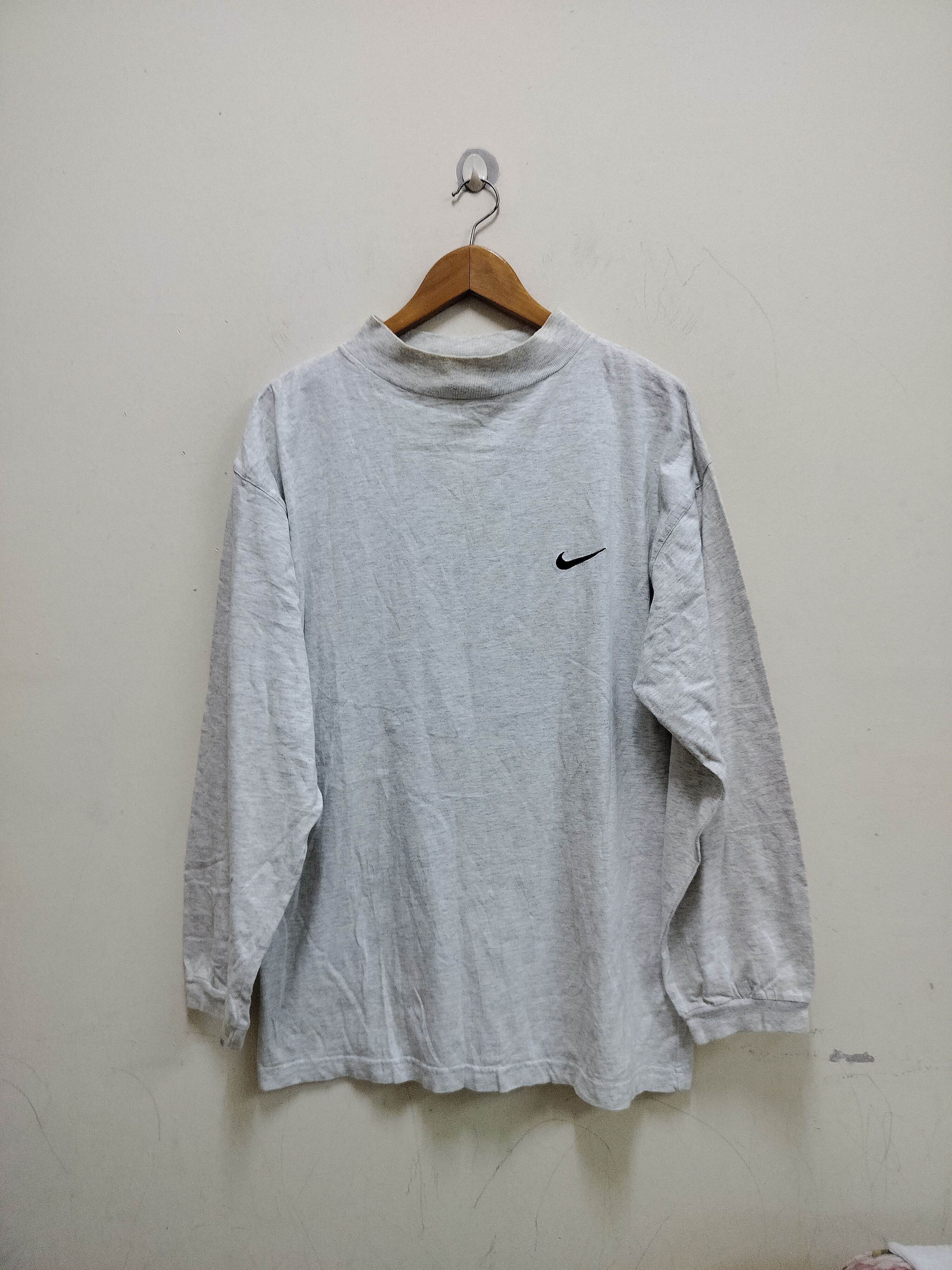 NIKE Embroidery Center Swoosh Logo Sweatshirt #1185-C54, image size:3000x4000