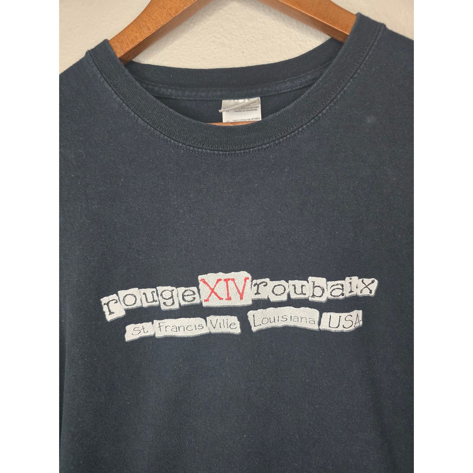 Gildan Rouge Roubaix XIV Shirt St Francisville Cycling Black L Tee Size US L / EU 52-54 / 3 - 2 Thumbnail