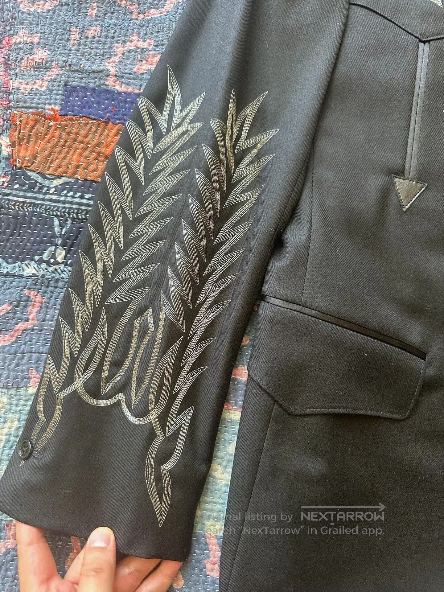 Ralph Lauren Black Label ralph lauren embroidered western jacket. Size US M / EU 48-50 / 2 - 3 Thumbnail