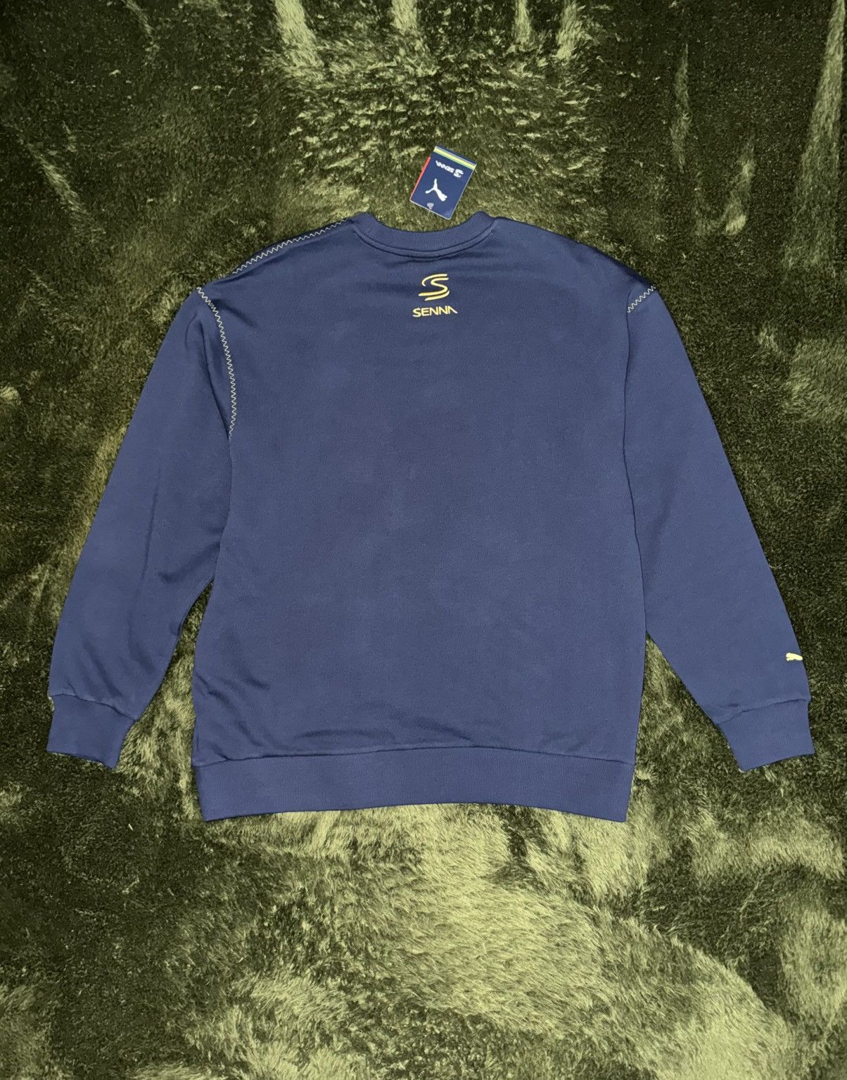 Ferrari × Puma [XL] PUMA x F1 Ayrton Senna collab Relaxed Fit Sweatshirt Size US XL / EU 56 / 4 - 7 Thumbnail