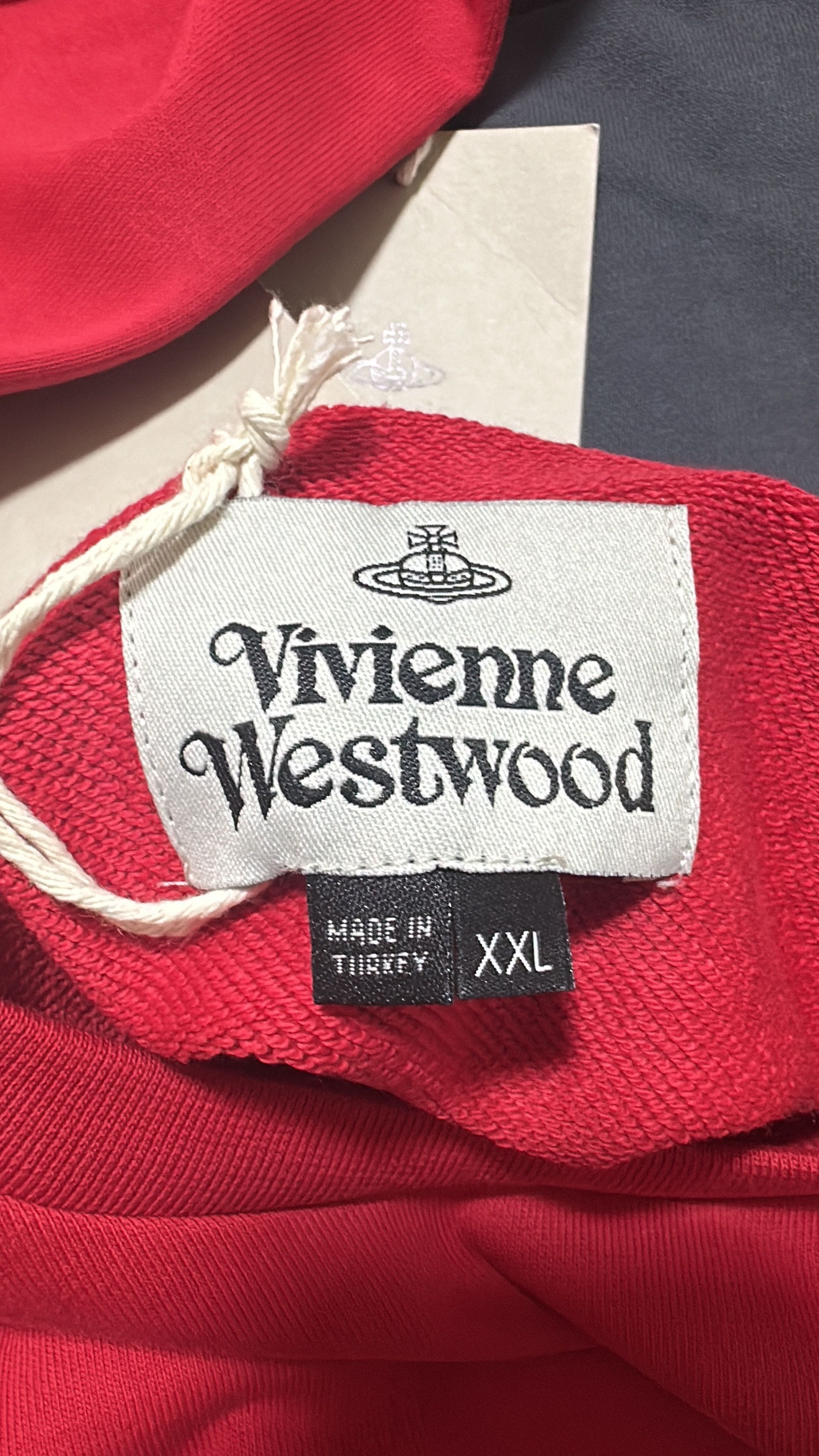 Vivienne Westwood Vivienne Westwood Orb Logo Sweatshirt Red Size XXLarge Size US XXL / EU 58 / 5 - 5 Thumbnail