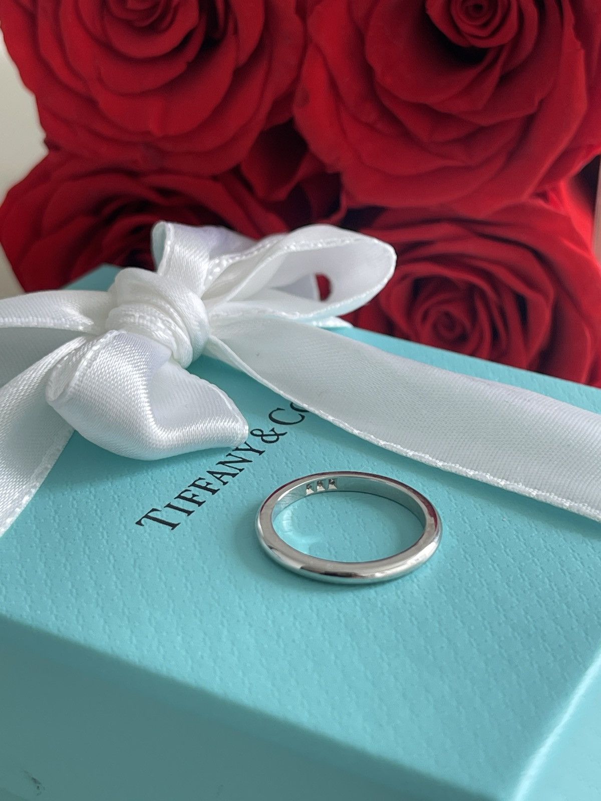 Tiffany & Co. Tiffany & Co. Forever Ring Platinum Diamonds 5.25 $1850 Size ONE SIZE - 11 Thumbnail