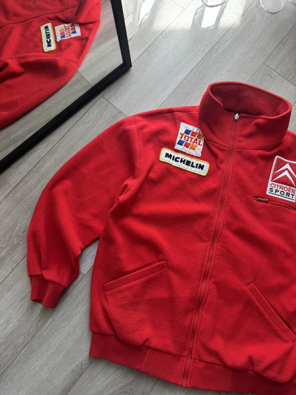 Fox Racing Citroen Racing Red Jacket Sportswear Abu Dhabi F1 Formula Size US XL / EU 56 / 4 - 2 Thumbnail