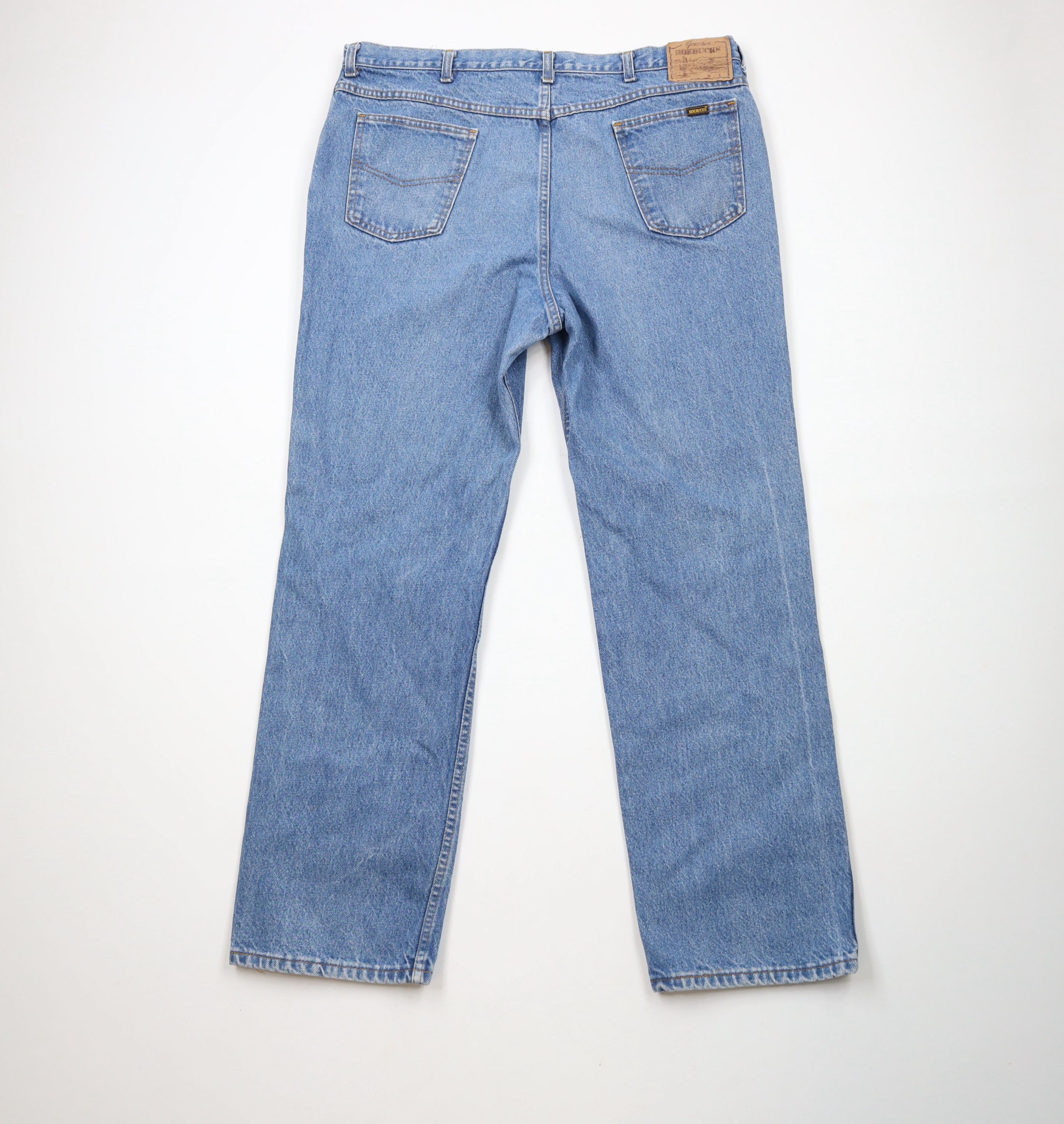 Vintage Vintage 90s Streetwear Straight Leg Denim Jeans Blue USA Size US 40 / EU 56 - 10 Thumbnail
