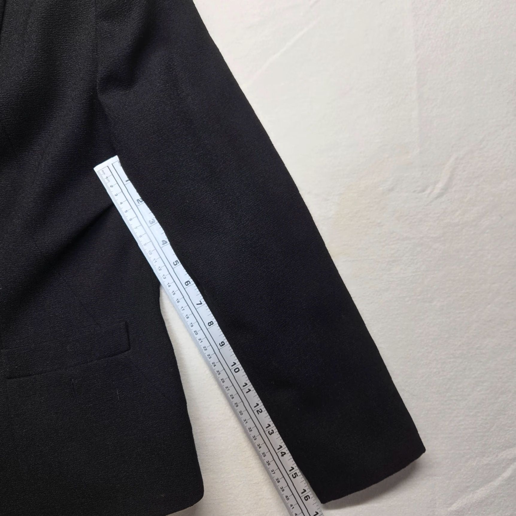 Vintage Sag Harbor Blazer Adult Women's Size 12 Black Pockets Button Up Jacket Size XL / US 12-14 / IT 48-50 - 7 Thumbnail