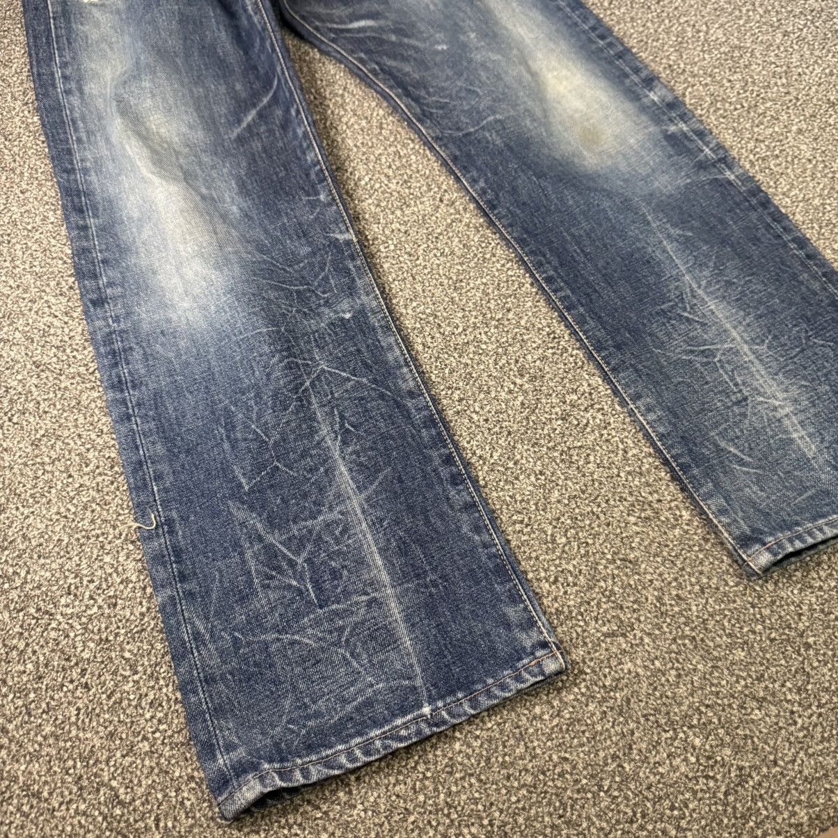 Japanese Brand Vintage 90s Japanese Distressed Denim RNA W33 Size US 33 - 7 Thumbnail