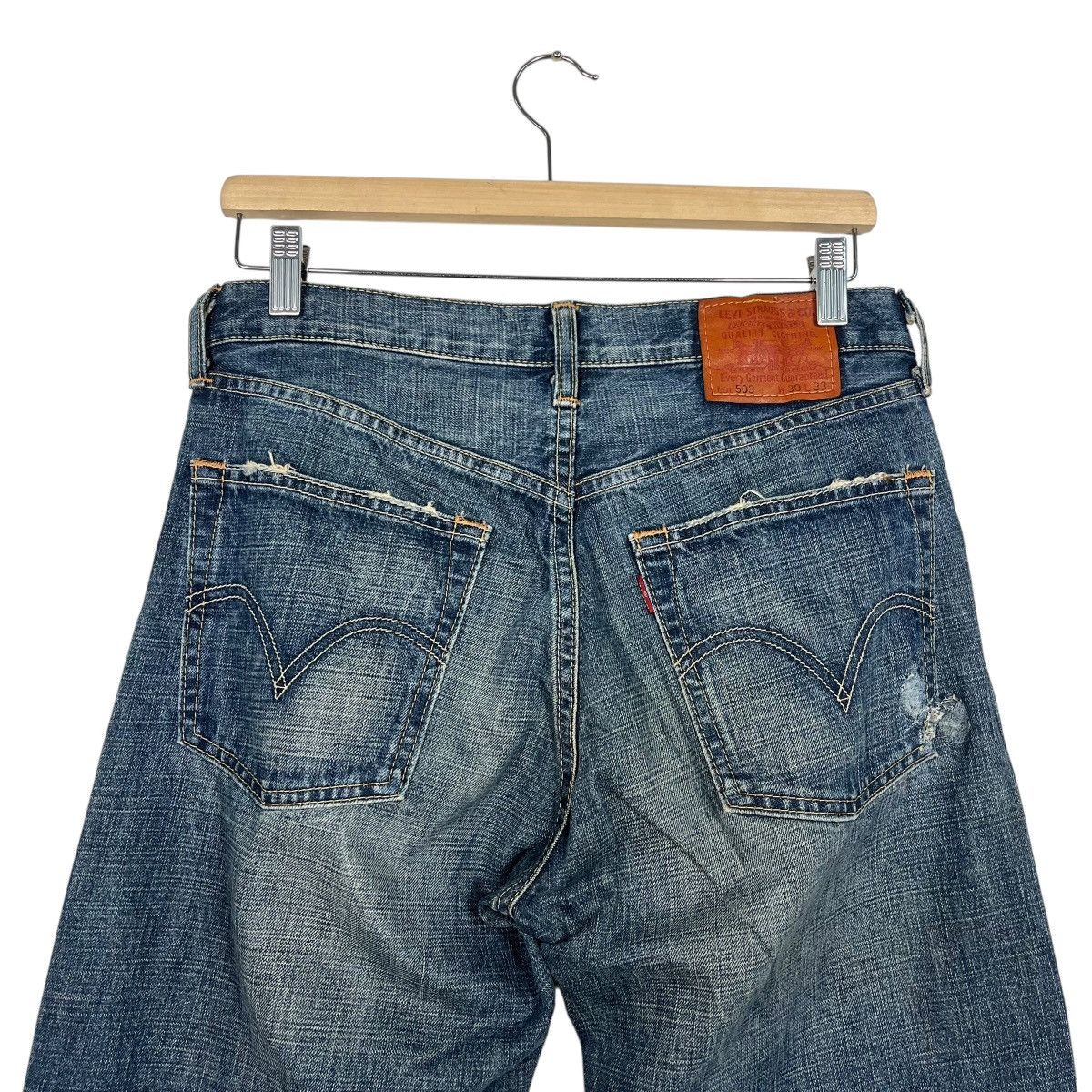 Levi's Vintage Y2k Levis Lot 503 Denim Jeans Size US 30 / EU 46 - 8 Thumbnail
