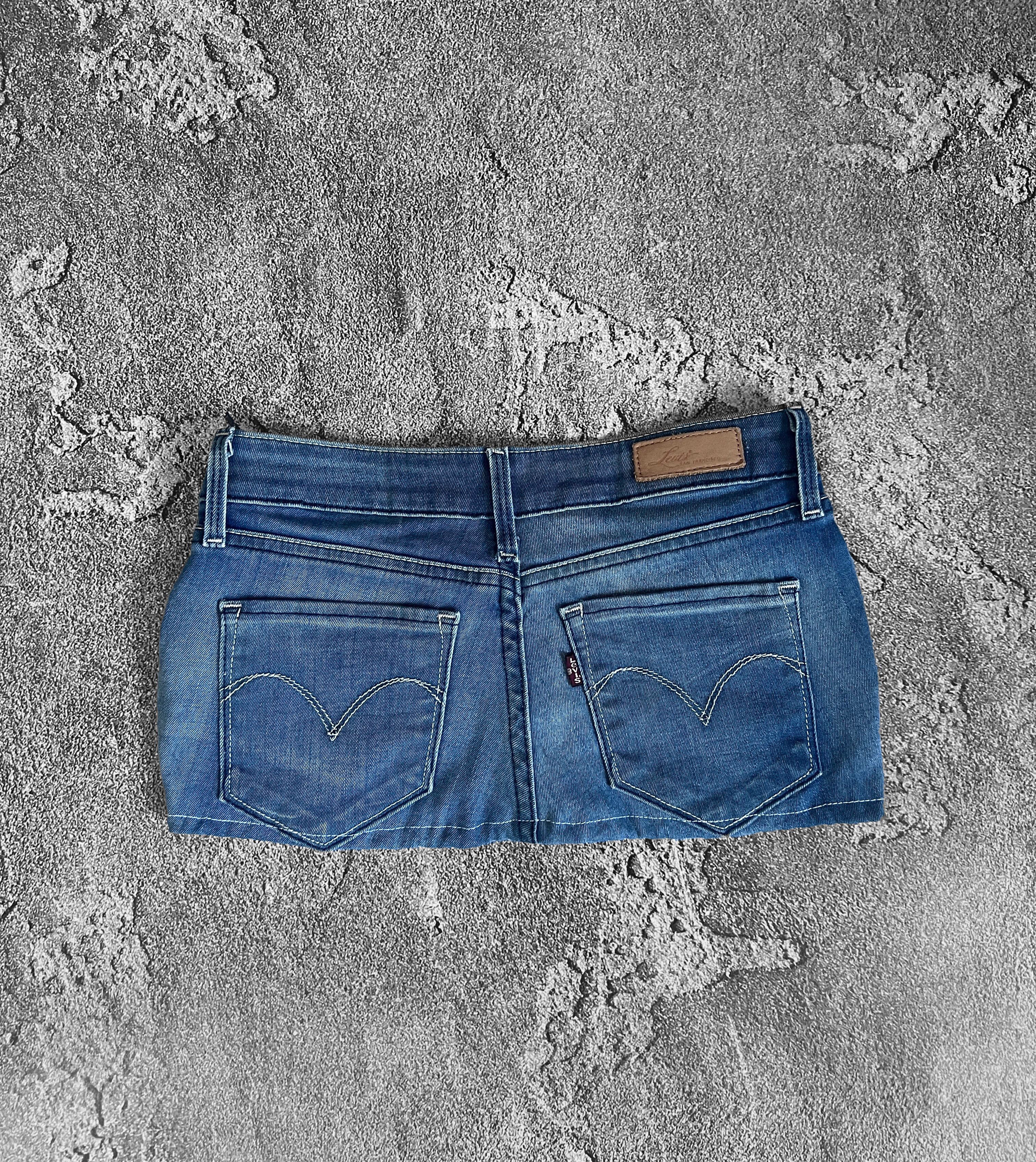 Levi's Vintage Clothing Levis vintage mini skirt y2k Size 26" / US 2 / IT 38 - 1 Thumbnail