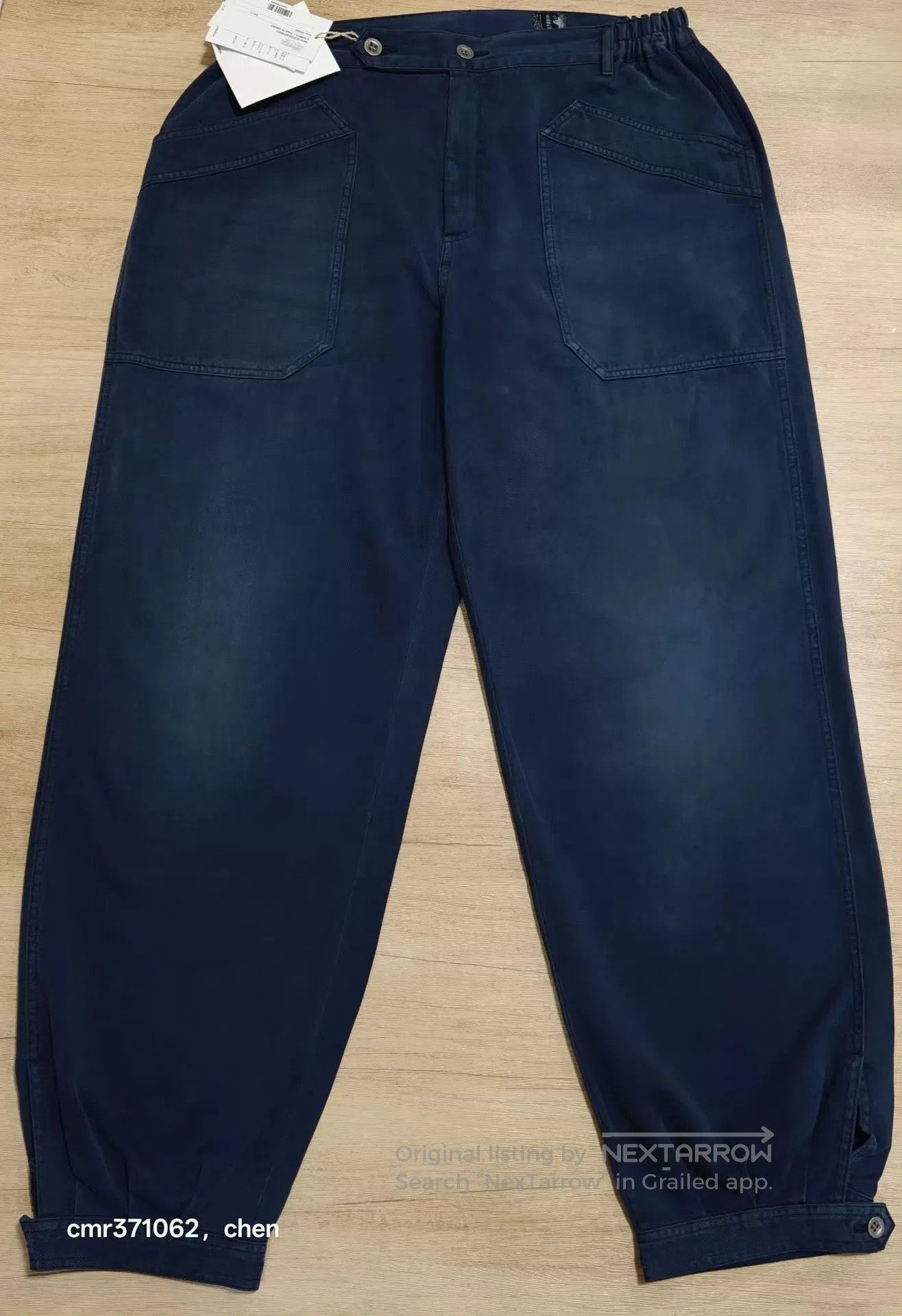 Visvim Blue Casual Pants Size 36. Size US 36 / EU 52 - 1 Thumbnail