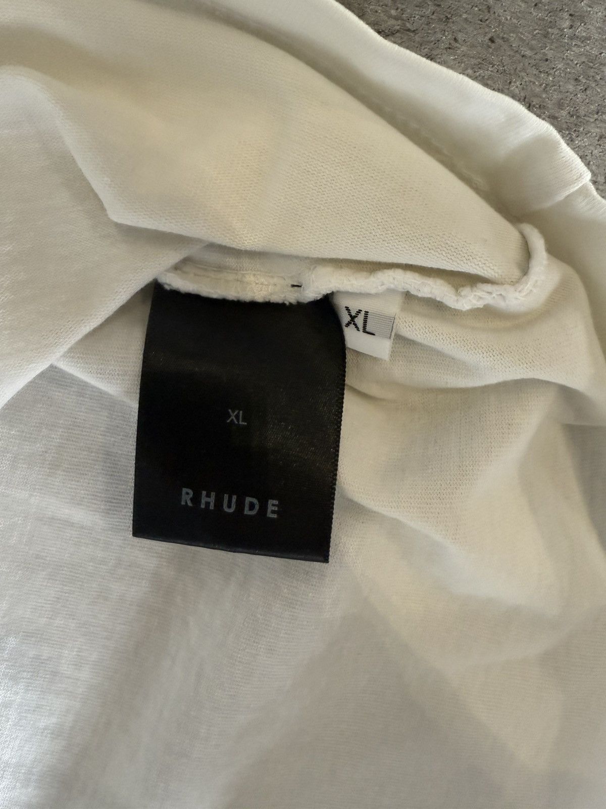 Rhude RHUDE STAMP EAGLE LOGO TEE SIZE XL Size US XL / EU 56 / 4 - 6 Thumbnail
