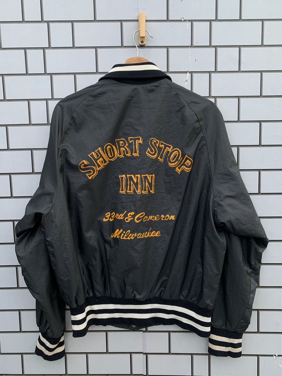 Vintage Vintage 80s Peggy Bon Alleson Athletic Work Bomber Jacket Size US M / EU 48-50 / 2 - 3 Thumbnail