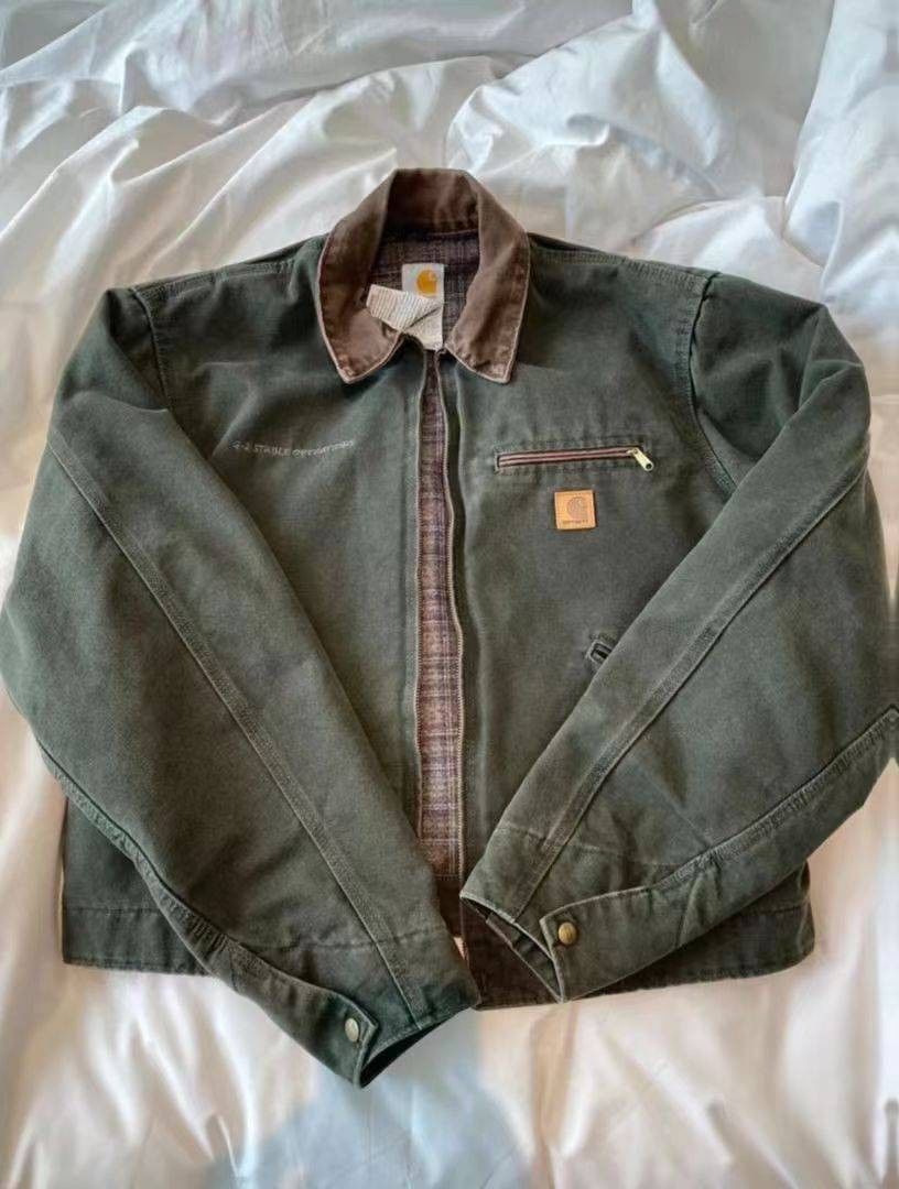 Carhartt Vintage 90s zip-up jacket workwear Size US XXL / EU 58 / 5 - 1 Thumbnail