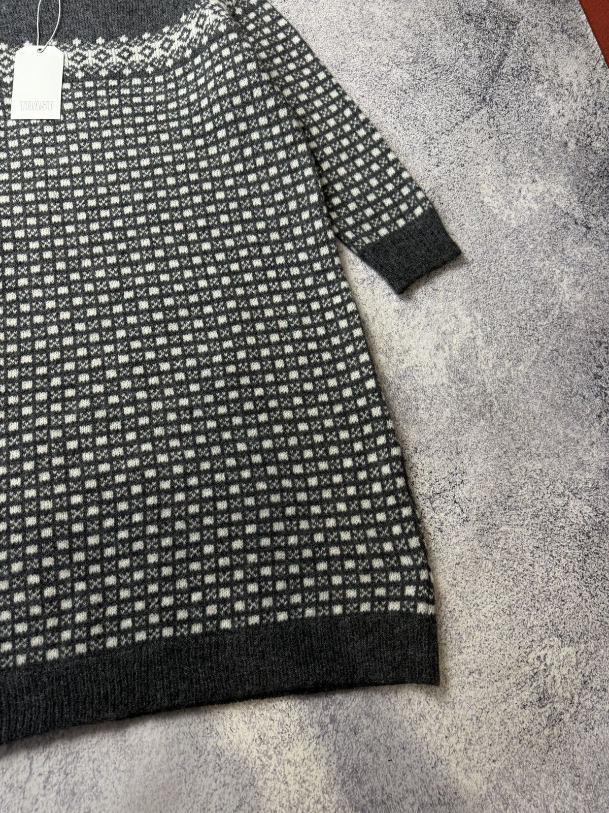 Designer Toast New Wool Dress Sweater Knitwear Women's Size 16 Size XXL / US 16-18 / IT 52-54 - 13 Thumbnail