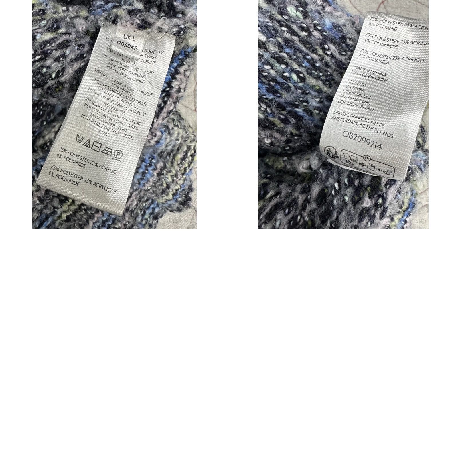 Free People Free People Sweater Pullover Women's L Blue Cotton Candy Pullover Sweater Size L Women Blue Cotton Candy Pullover Sweater 90s Mens Womens Bentley Size L / US 10 / IT 46 - 8 Thumbnail