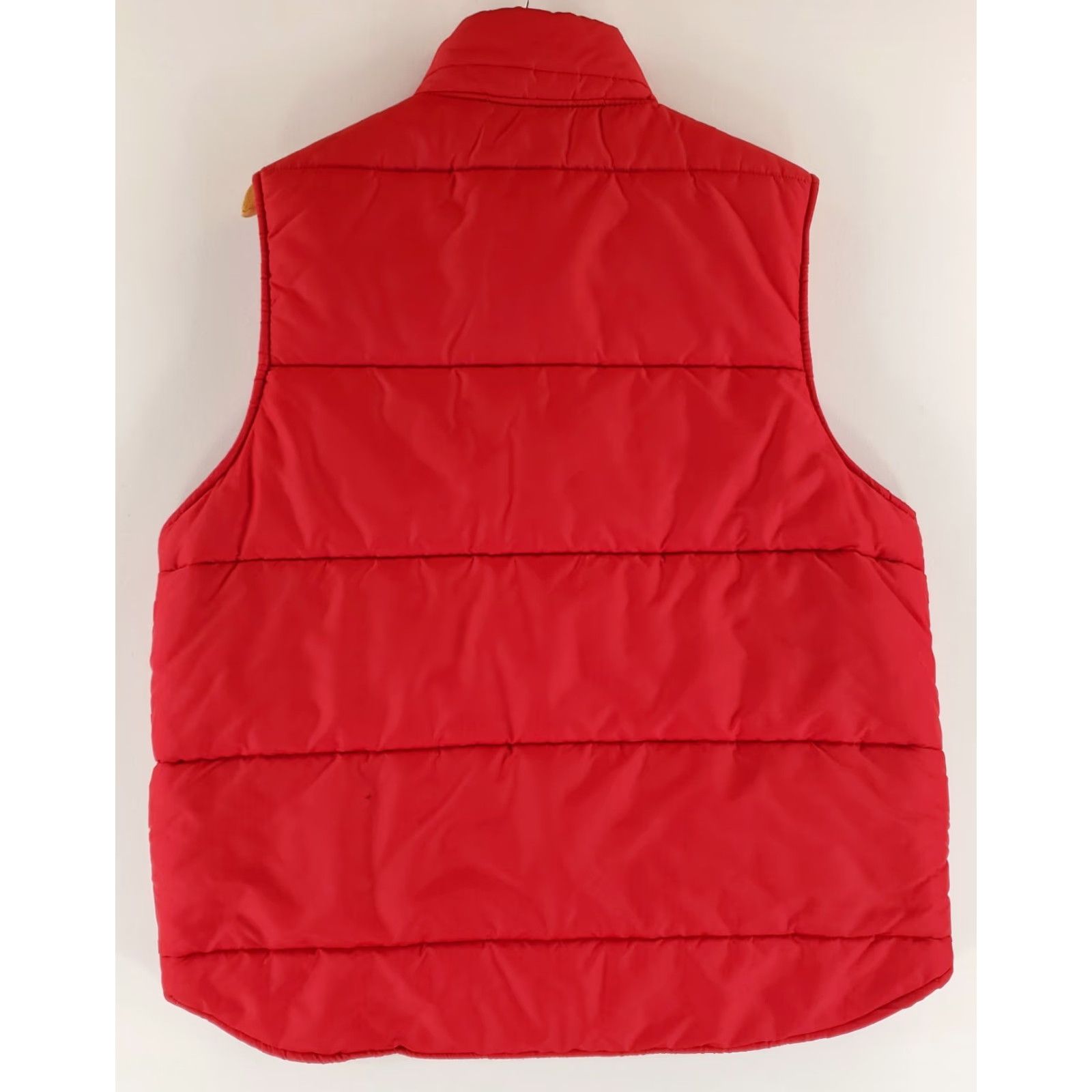 Vintage VINTAGE NPC Fashions Nylon Ripstop Snap Vest Red Mens 2XL 70s VTG Puffer Jacket Shirt Vest Mens Red Size US XXL / EU 58 / 5 - 3 Thumbnail