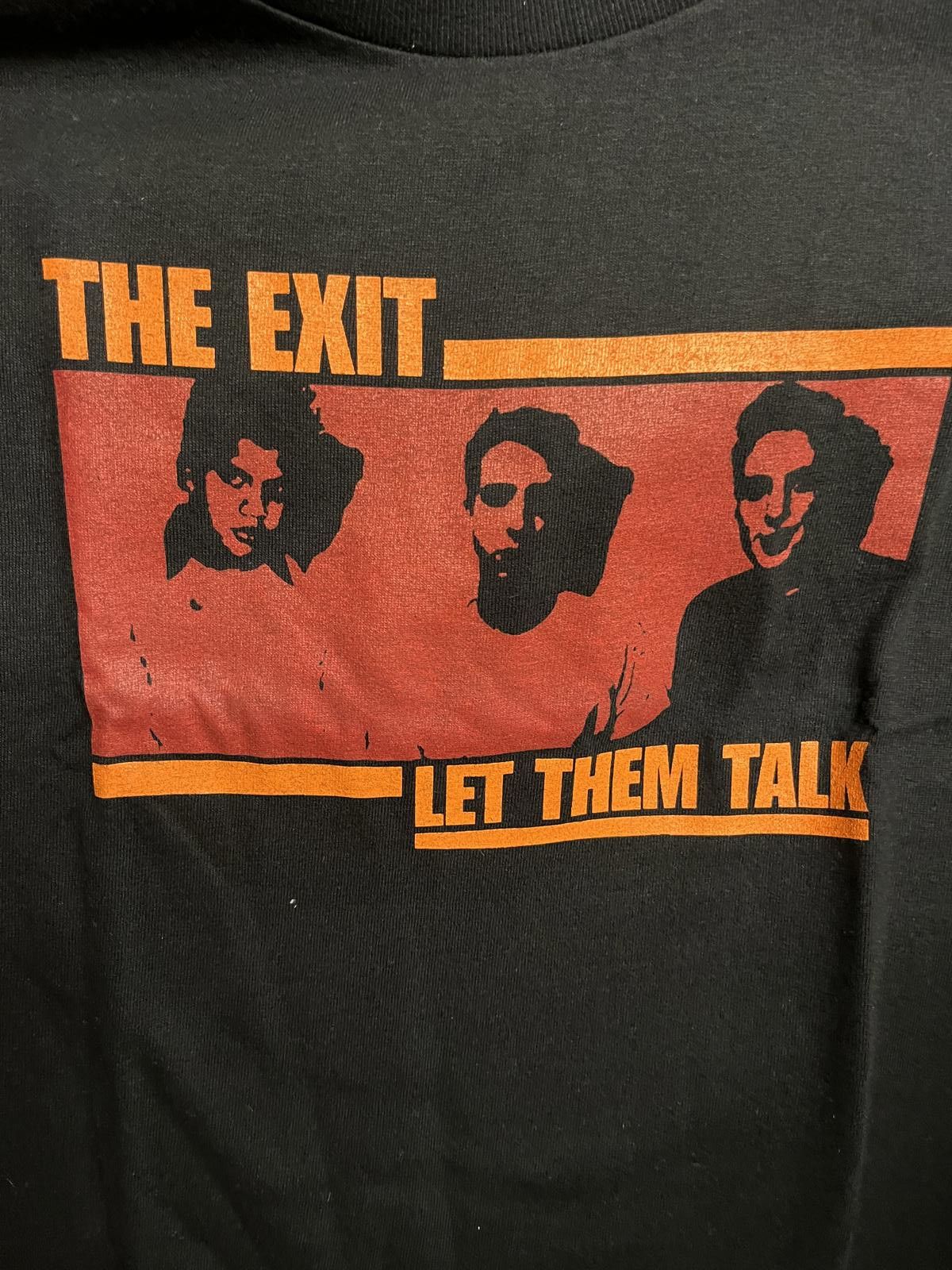 Designer The Exit NYC Band tee - Let Them Talk T-shirt - L Size US L / EU 52-54 / 3 - 3 Thumbnail