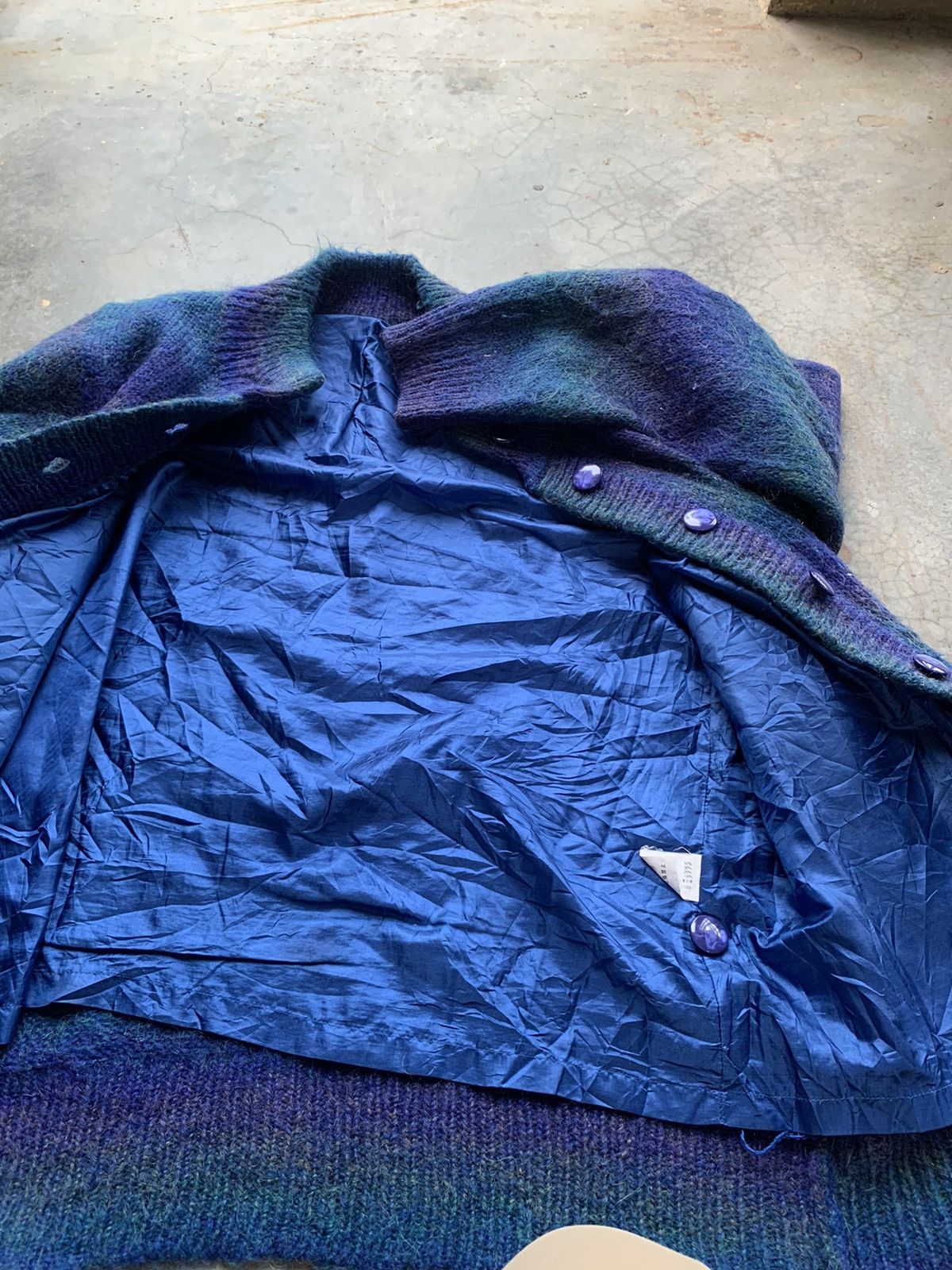 Vintage Vintage JapaneseBrand Wool Mohair Cardigan Jacket Size US M / EU 48-50 / 2 - 7 Thumbnail
