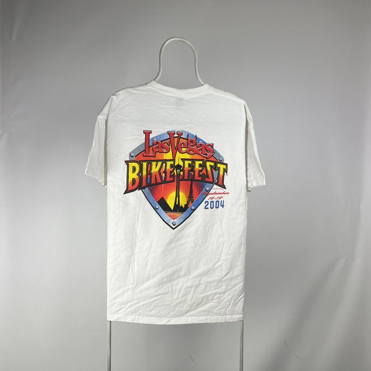 Band Tees Las Vegas Biker Fest Tshirt 2004 size XXL Size US XXL / EU 58 / 5 - 2 Thumbnail