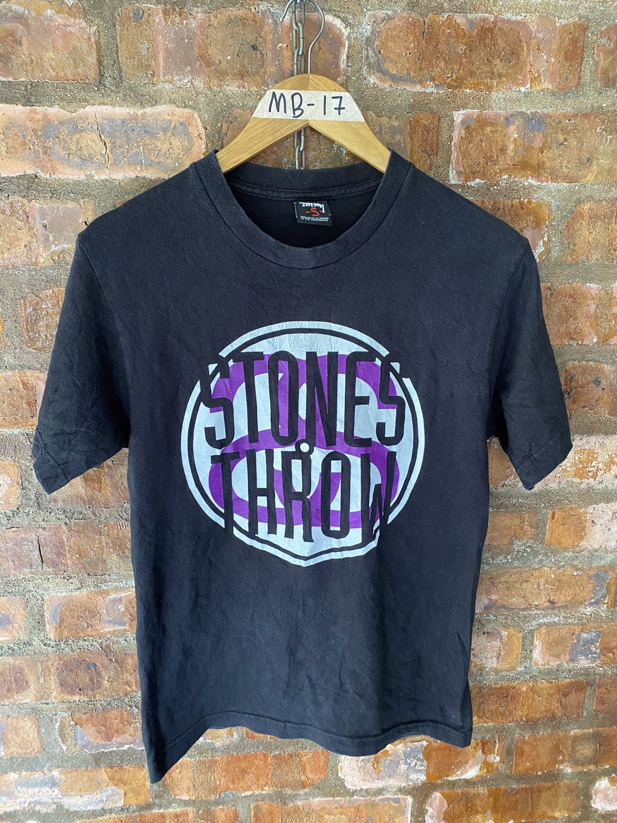 Stussy 2009 Stussy Stone Throw crew band tee tour Japan Size US S / EU 44-46 / 1 - 2 Thumbnail