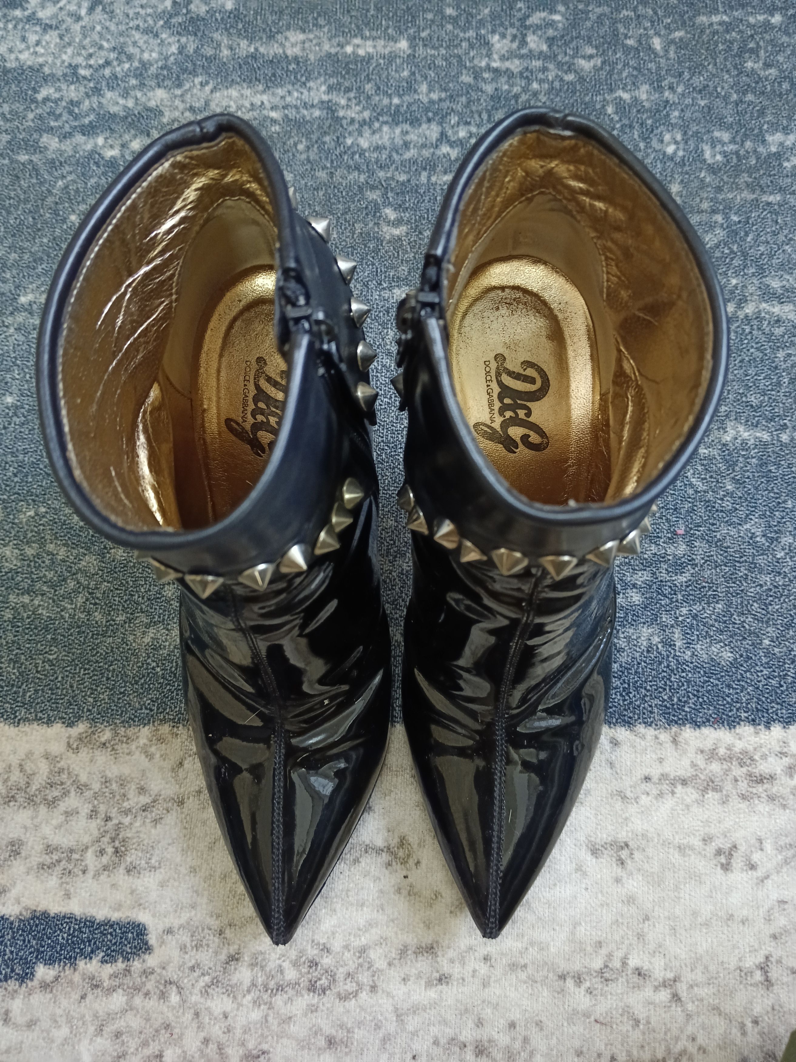 Dolce & Gabbana DOLCE&GABBANA STUDDED Size US 7 / IT 37 - 7 Thumbnail