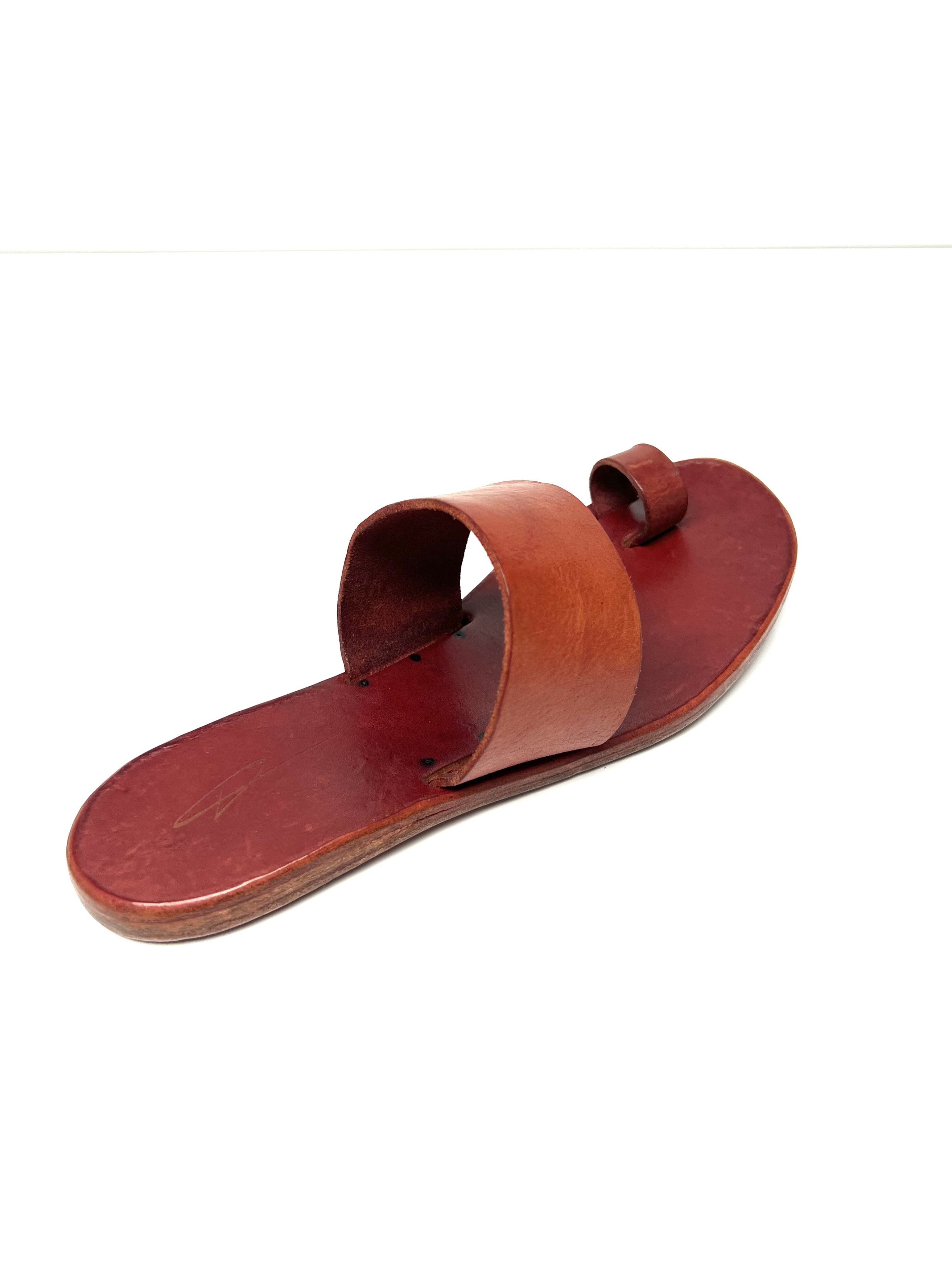 Dimissianos & Miller DIMISSIANOS & MILLER LEATHER SLIDE / SANDALS Size US 11 / EU 44 - 10 Thumbnail