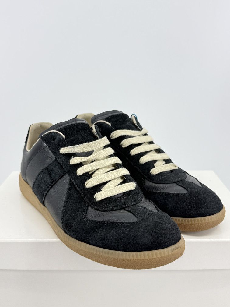 Maison Margiela GAT Low Black Suede Gum Size US 8.5 / EU 41-42 - 2 Thumbnail