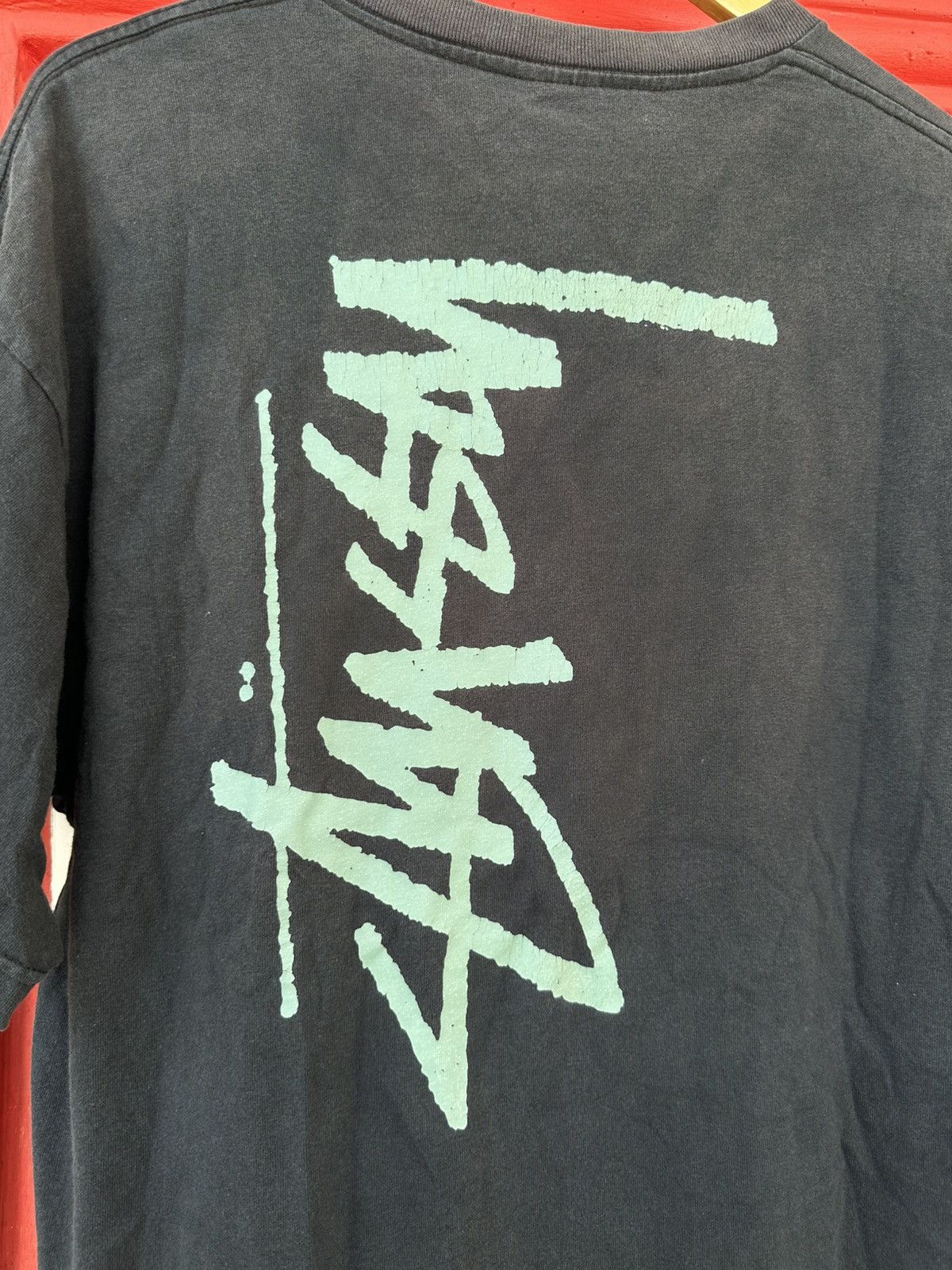 Stussy Vintage 2000 Stussy Spellout OG Logo Tee Size US XL / EU 56 / 4 - 4 Thumbnail
