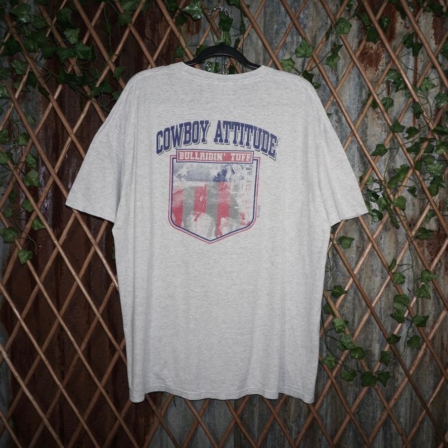 Lee XL -Vintage Y2K LEE genuine gear cowboy single 1990s t-shirt Size US XL / EU 56 / 4 - 1 Thumbnail