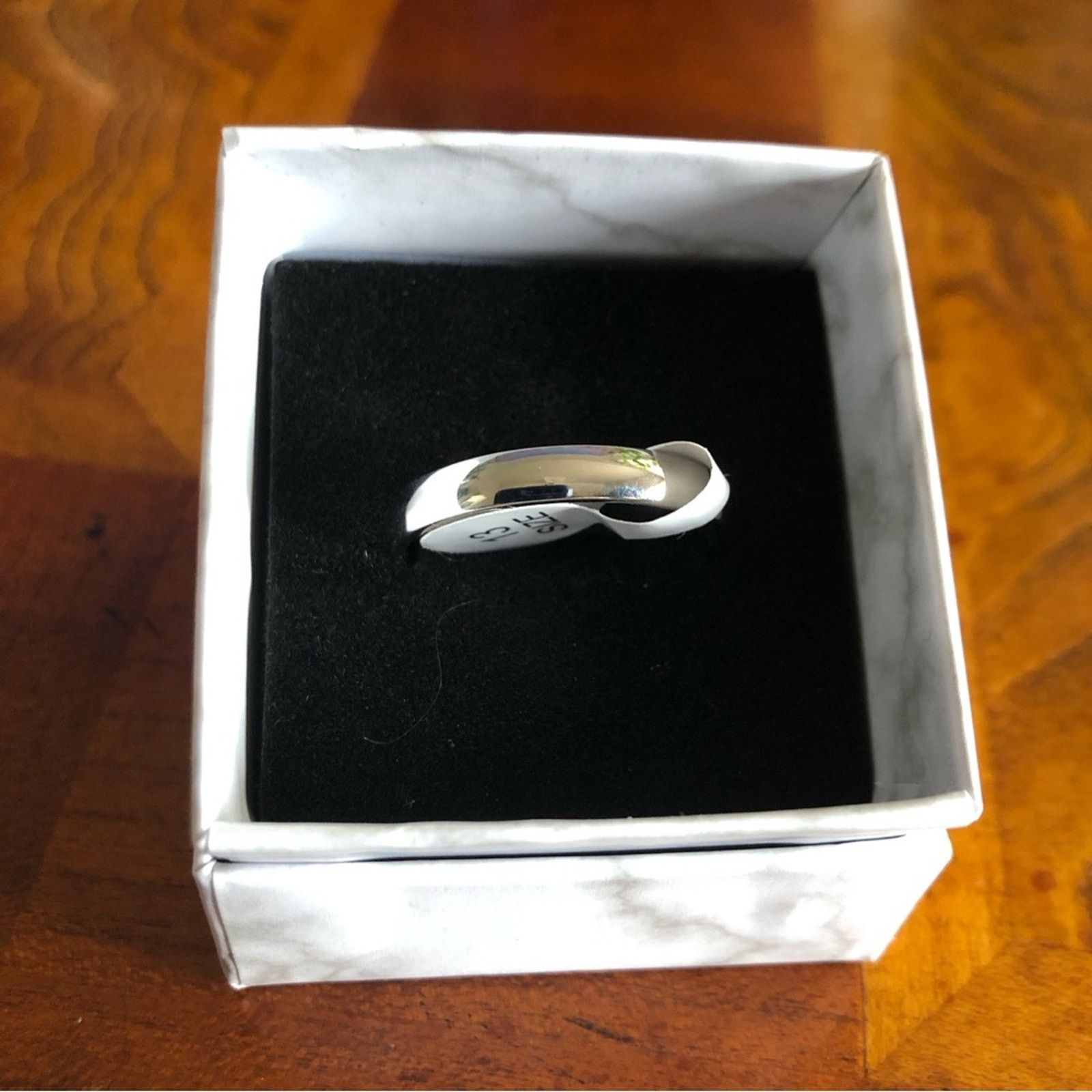 Jewelry Men’s solid 925 sterling silver 4mm classic dome band NWT 13 Size ONE SIZE - 6 Thumbnail
