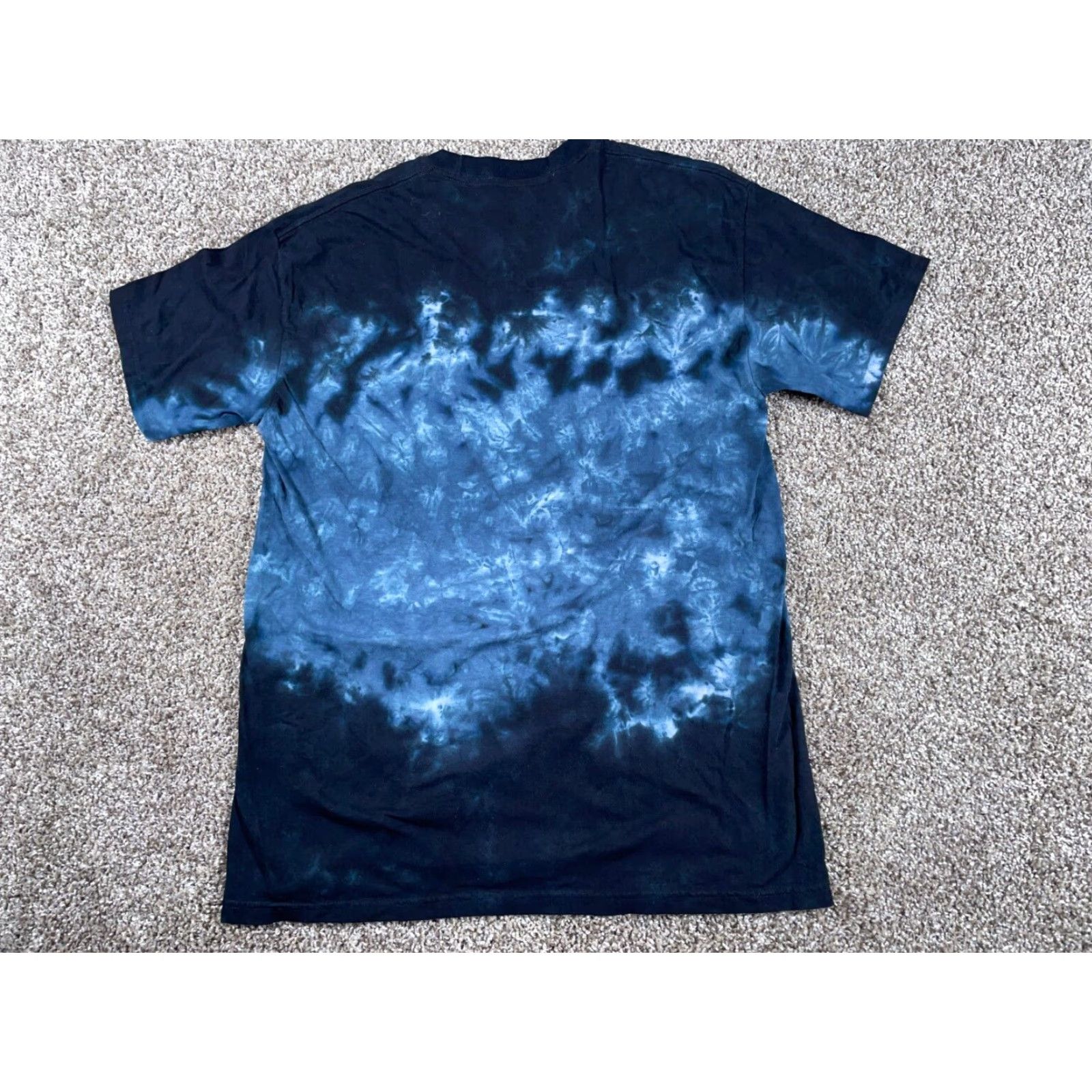Liquid Blue Liquid Blue Pink Floyd The Wall T-Shirt Adult Large Black Blue Tie Dye Graphic Print Music Rock Mens Size US L / EU 52-54 / 3 - 2 Thumbnail