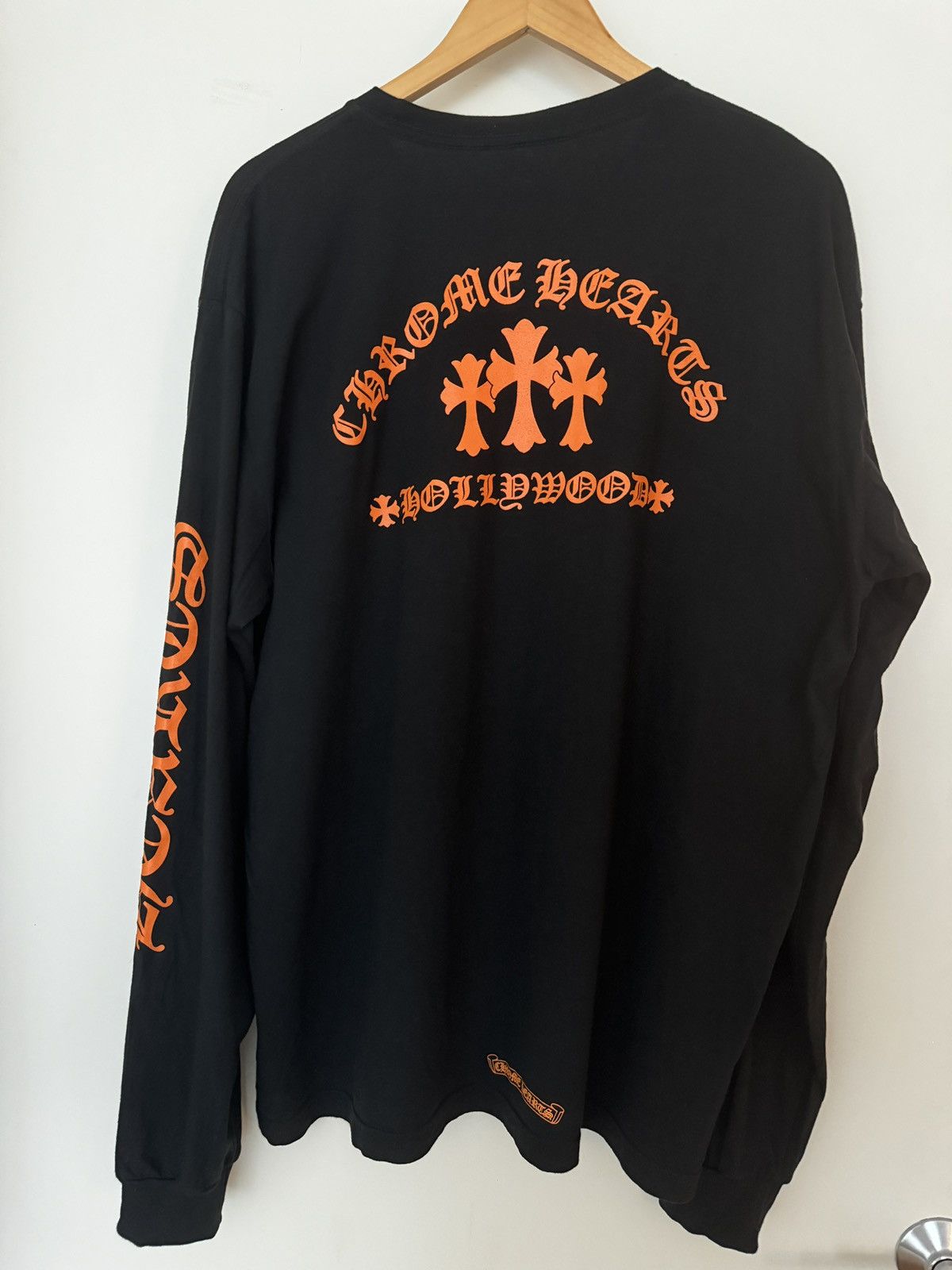 Chrome Hearts Chrome Hearts Hollywood Orange / Black Long Sleeve 